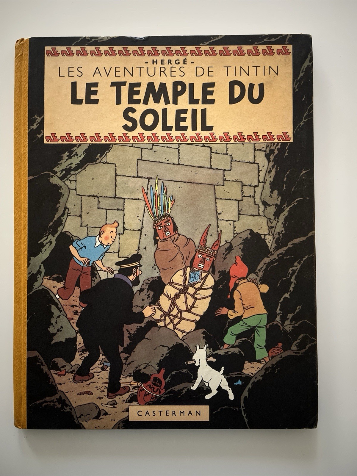TTBE - Eo de 1949 - B3 - Tintin - Le temple du soleil.
