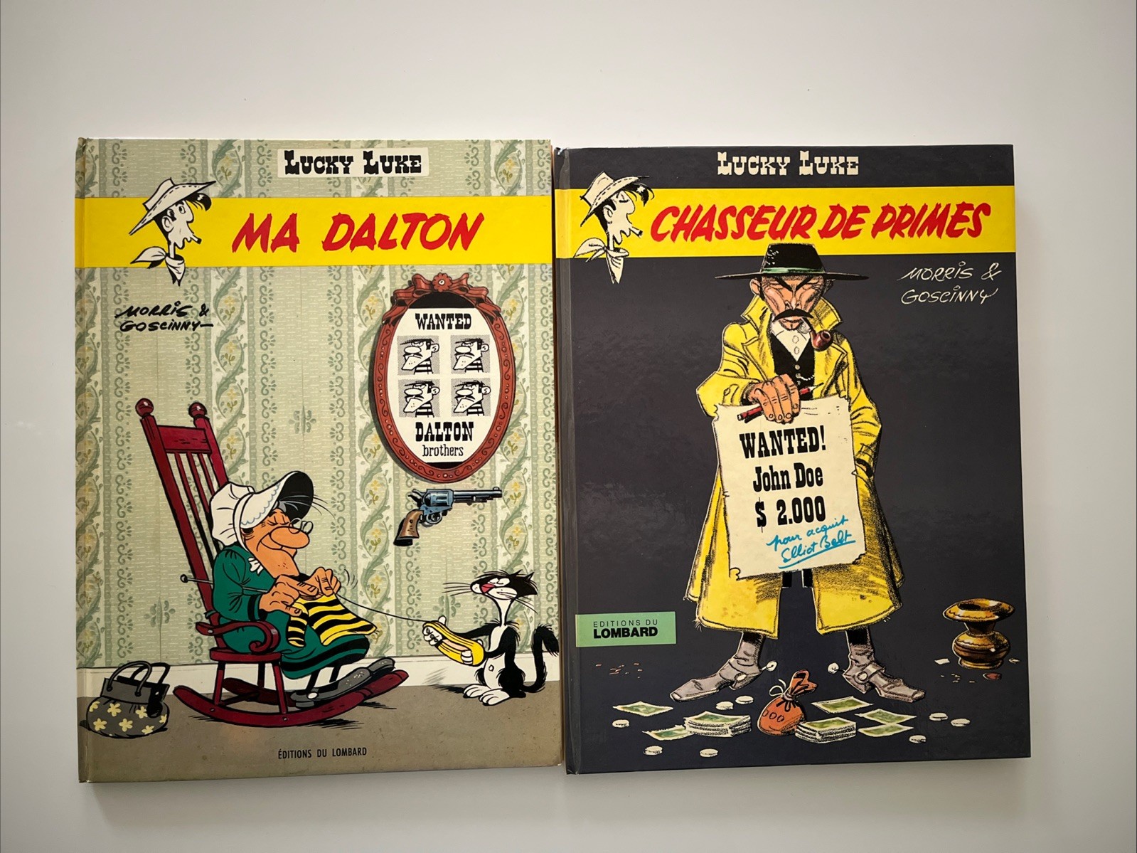 Proche Neuf - lot 2 albums EO - Lucky Luke