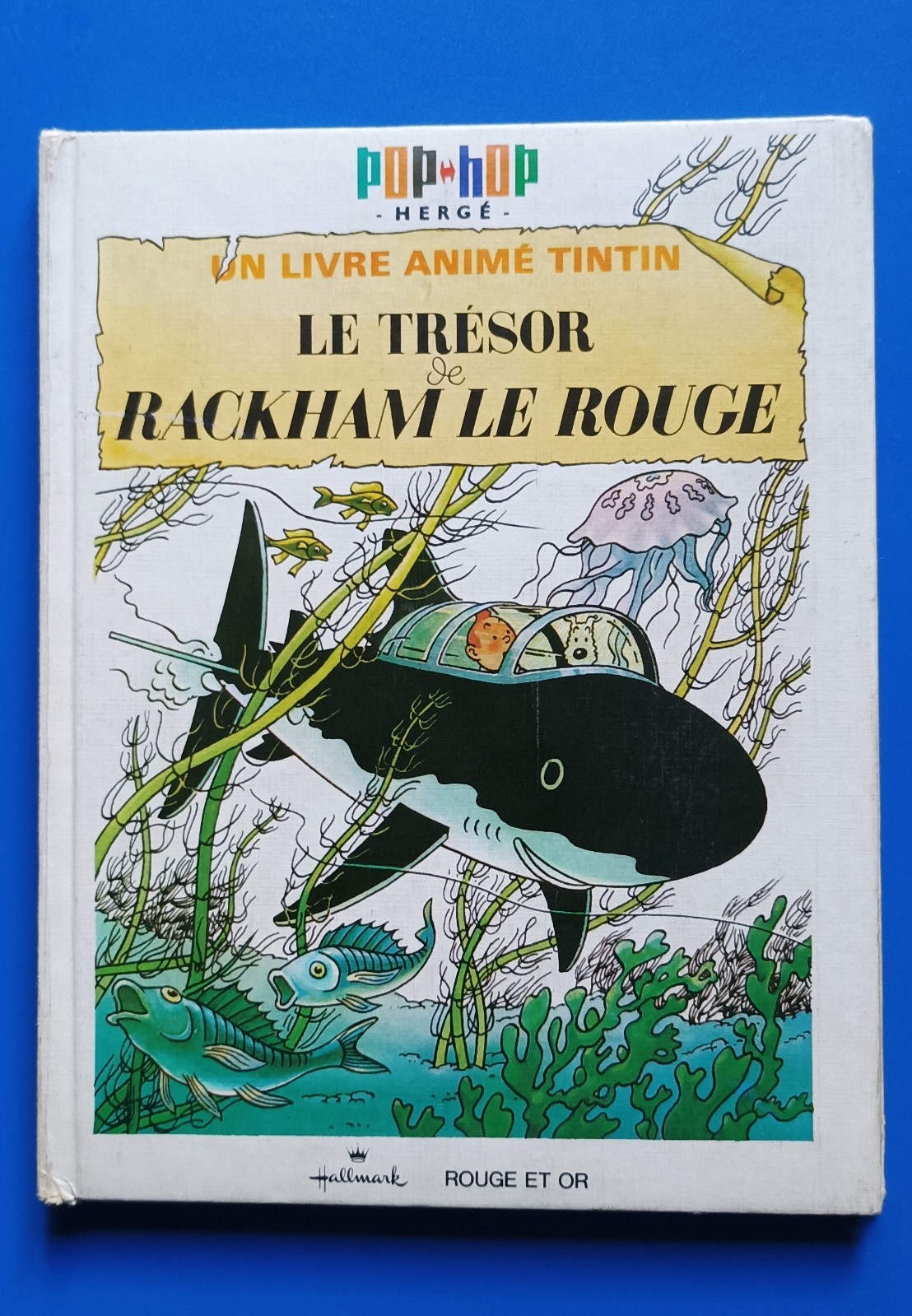 Tintin Pop up-Le tresor de Rackham le Rouge eo 1969 tbe