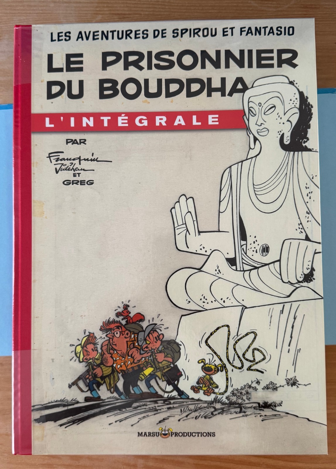 BD FRANQUIN INTEGRALE VO TT TIRAGE DE TETE : LE PRISONNIER DU BOUDDHA EO NEUF