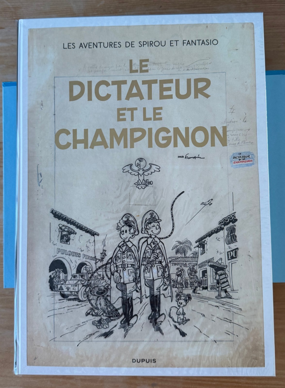 BD FRANQUIN VO TT TIRAGE DE TETE : LE DICTATEUR ET LE CHAMPIGNON EO NEUF