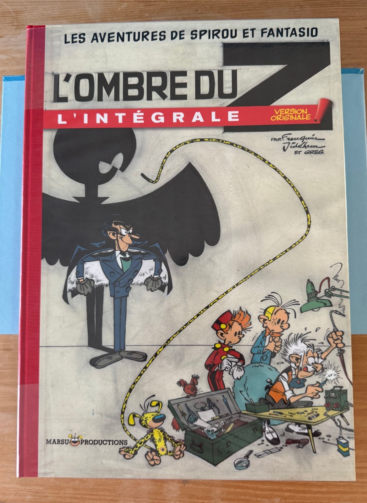 BD FRANQUIN INTEGRALE VO TT TIRAGE DE TETE : L'OMBRE DU Z EO NEUF