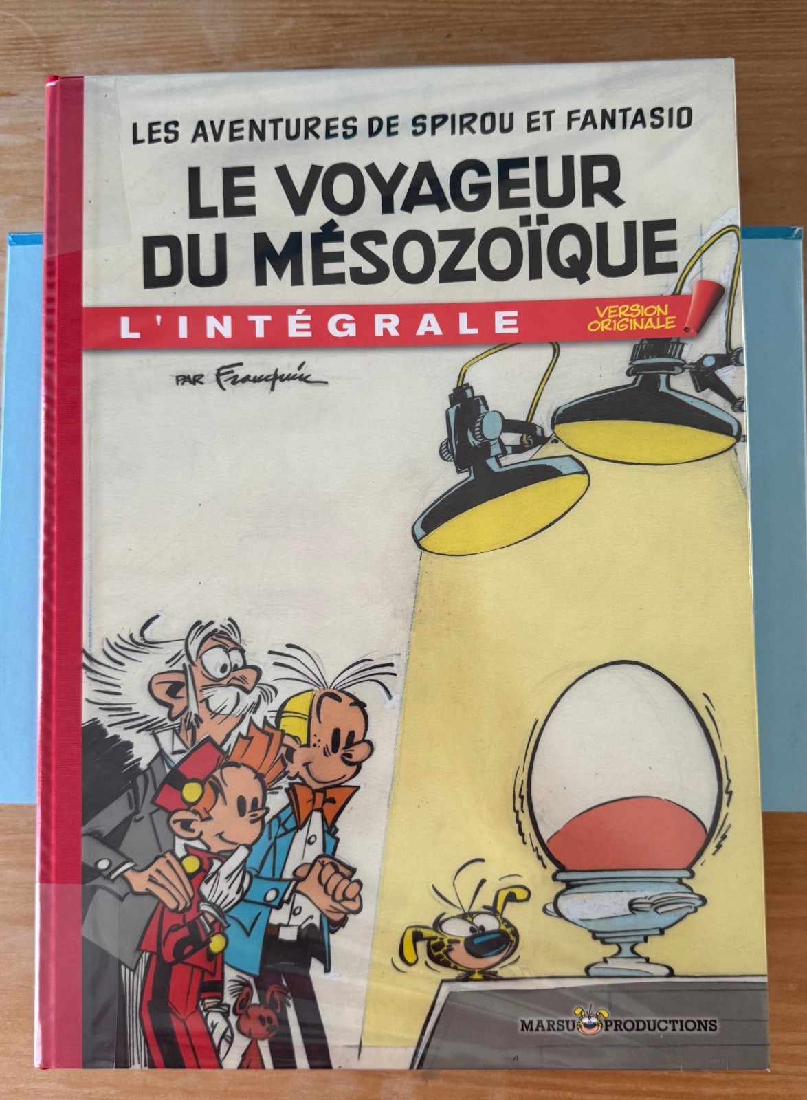 BD FRANQUIN INTEGRALE VO TT TIRAGE DE TETE : LE VOYAGEUR DU MEZOZOIQUE EO NEUF