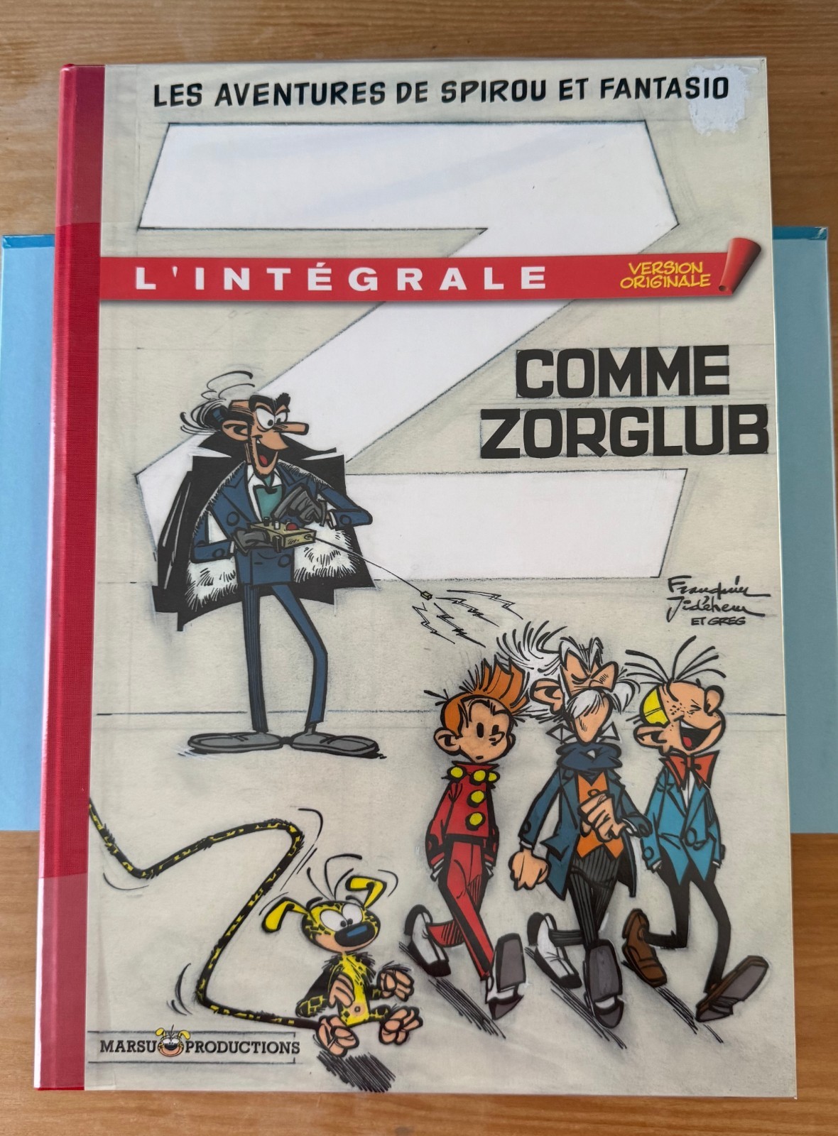 BD FRANQUIN INTEGRALE VO TT TIRAGE DE TETE : Z COMME ZORGLUB EO NEUF