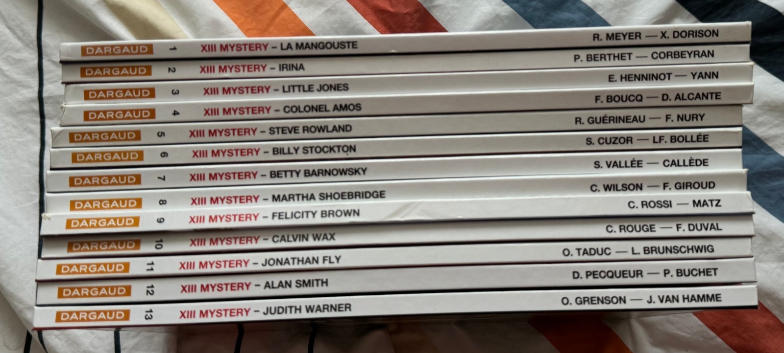 BD XIII TREIZE MYSTERY 13 TOMES 1 A 13 TOUS EN EO - TBE