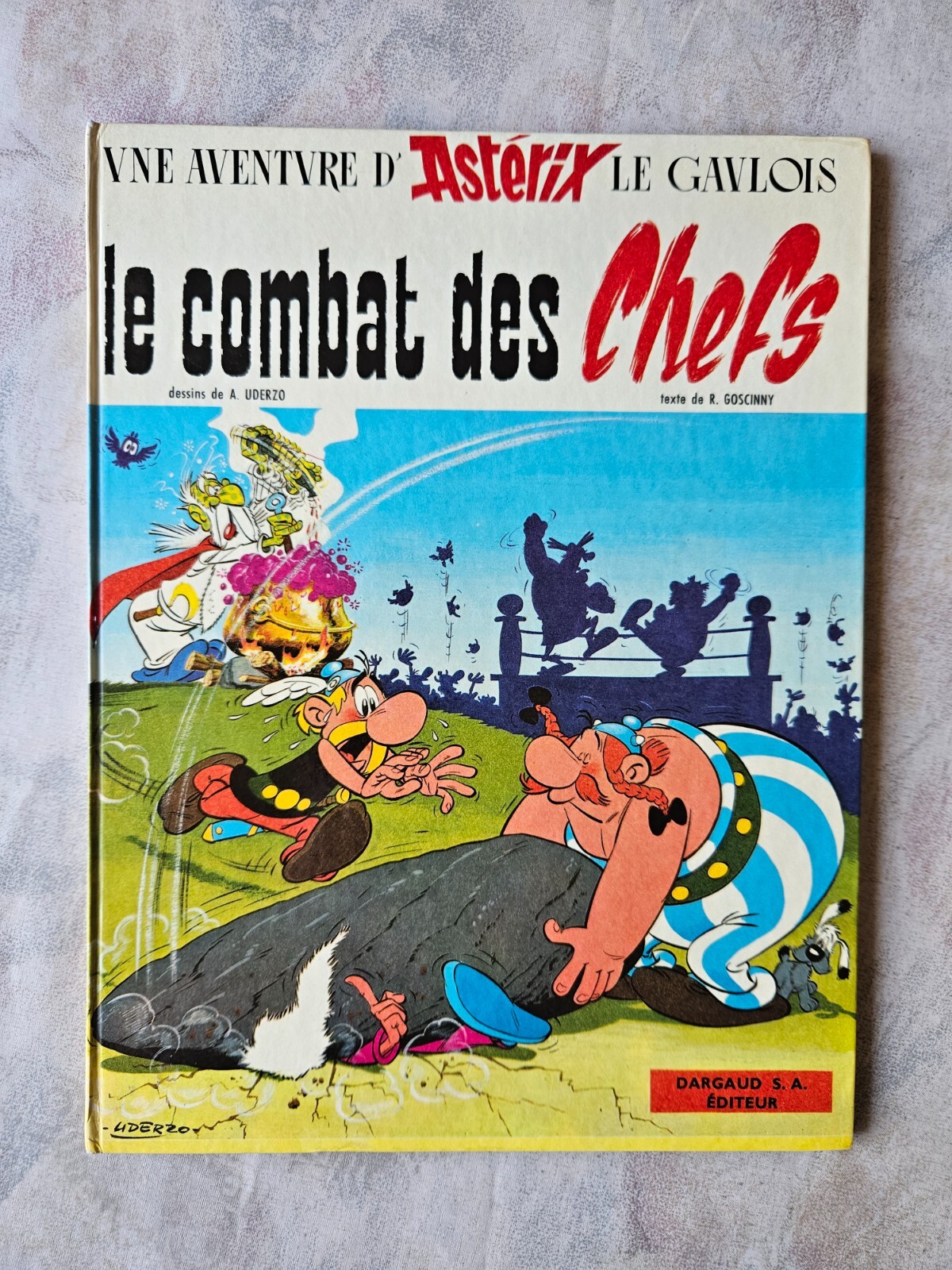 ÉO 66 Obélix Série Astérix n.°7 René Goscinny-Albert Uderzo Le combat des chefs