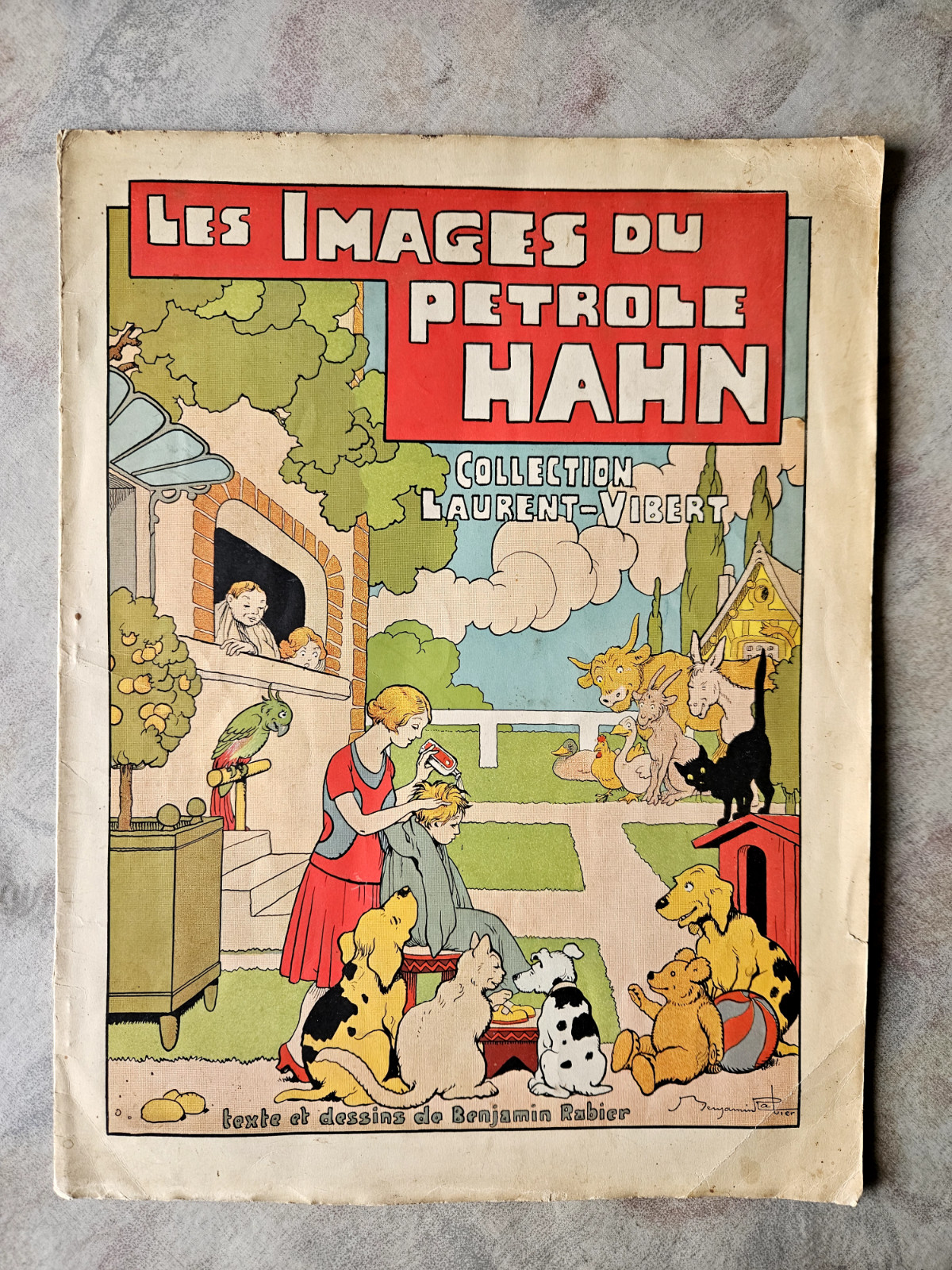 ÉO Couleurs Grand Format Publicité Benjamin Rabier Les images de Pétrole Hahn