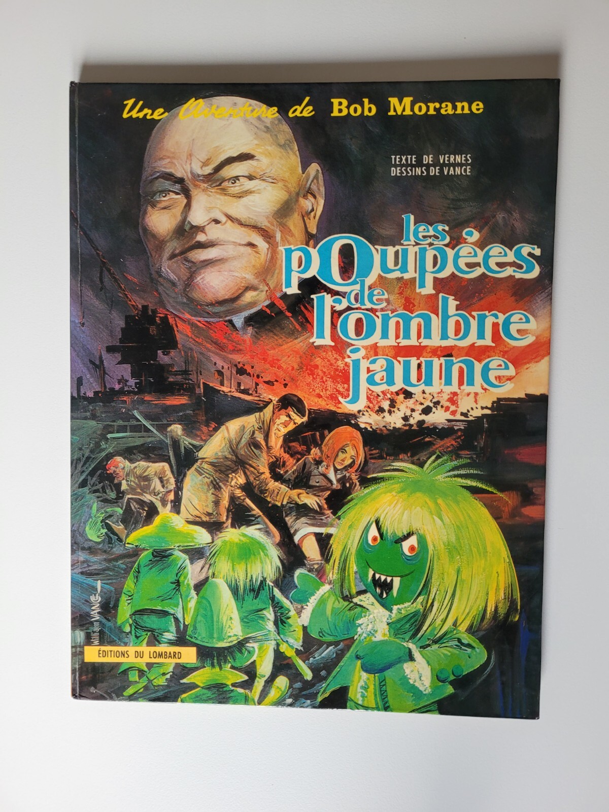 Bob Morane - Poupées de l'Ombre jaune - Vernes Vance - Tome 11 - EO - Comme neuf