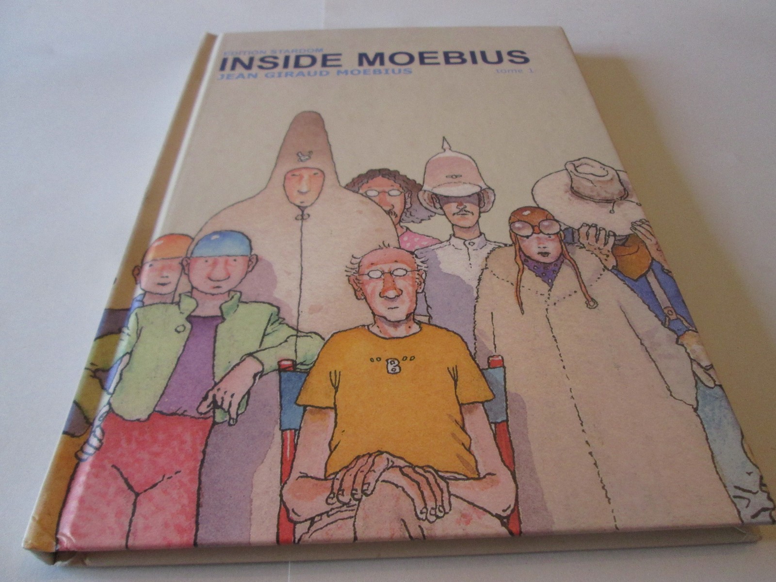 MOEBIUS .. INSIDE MOEBIUS TOME 1 ..EO .ed STARDOM . novembre 2004.