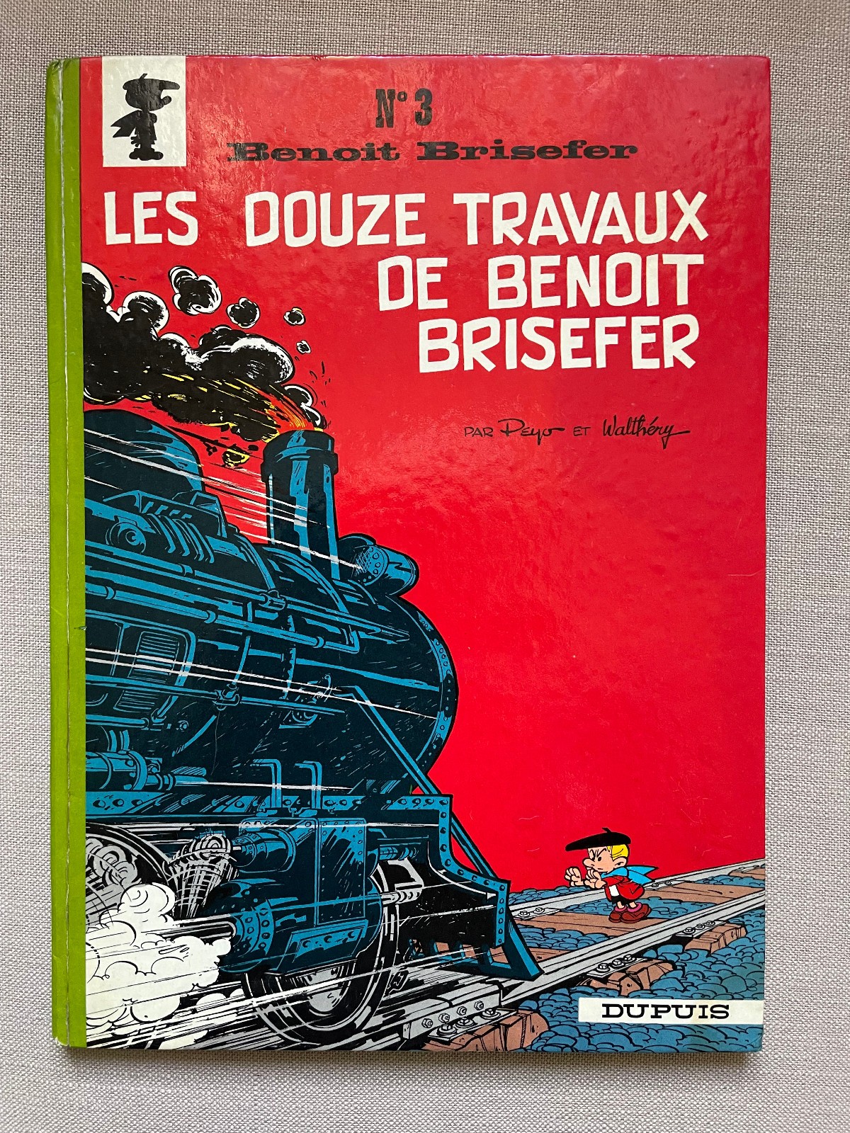 BENOIT BRISEFER 3 - Les douze travaux de Benoit Brisefer - EO TBE 1968 - Peyo