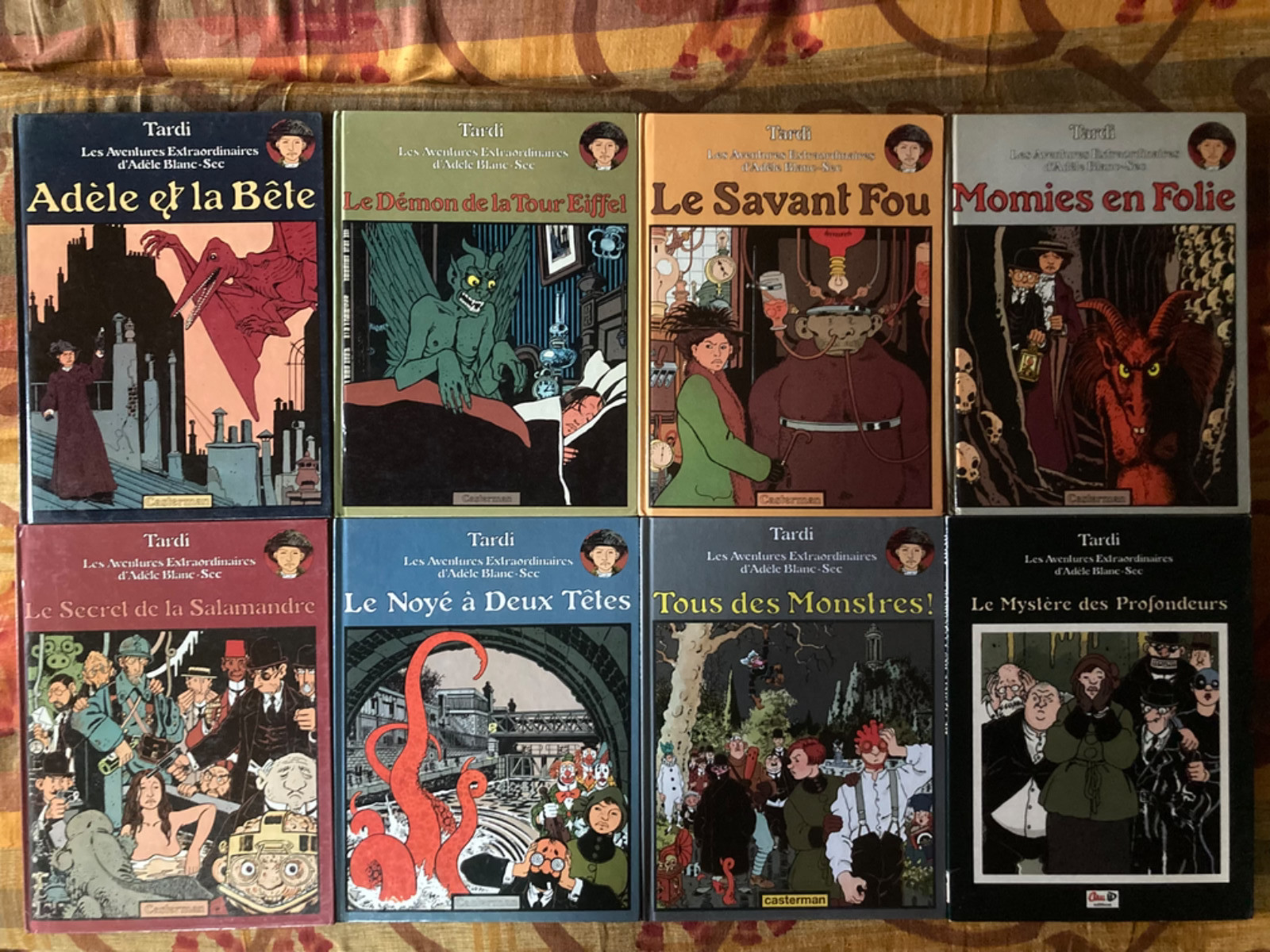 Adèle Blanc-Sec Tardi tome 1 à 8 tous EO