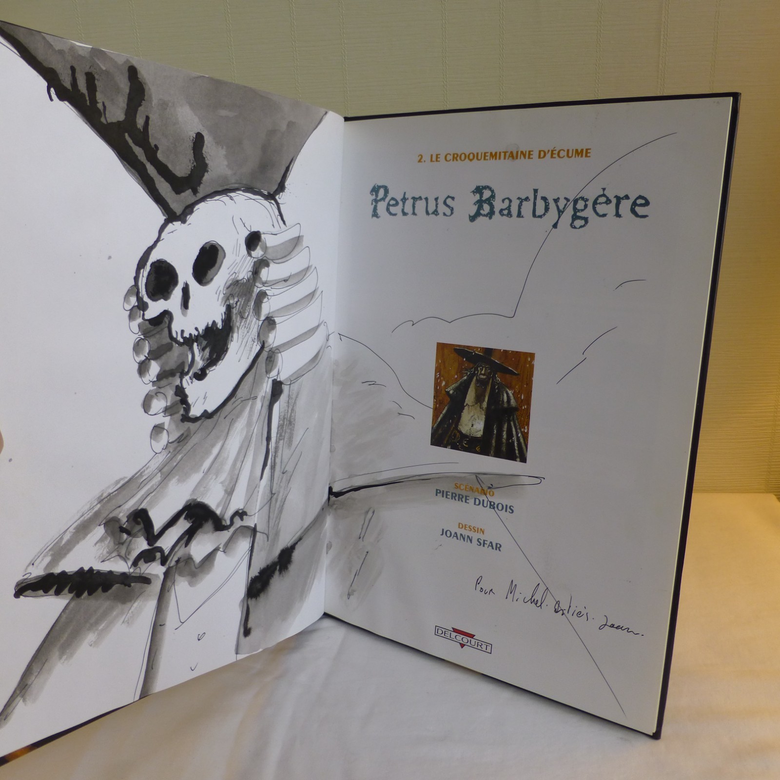 SFAR  PETRUS  BARBYGERE 2   EO  DEDICACE NEUF