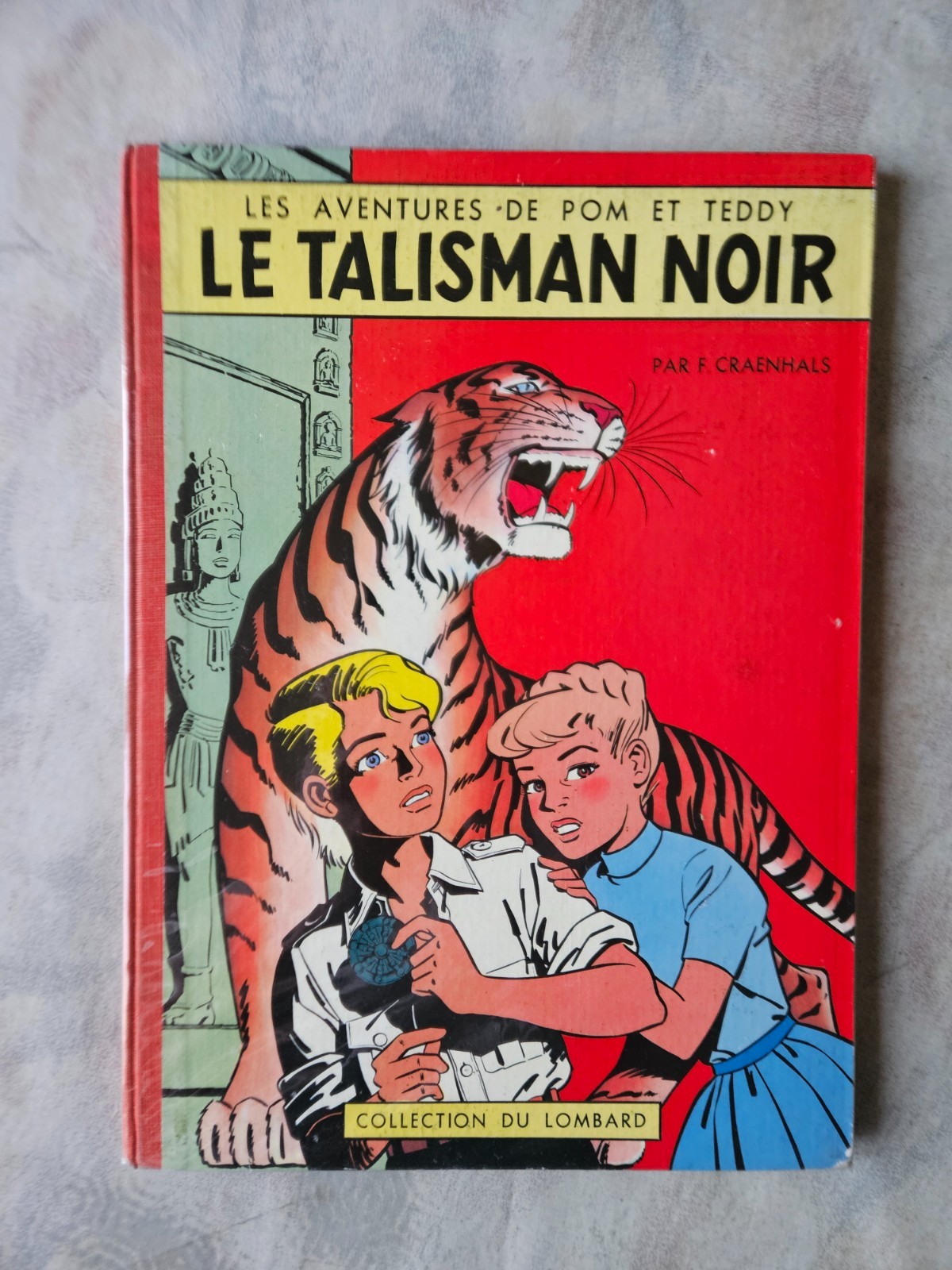 ÉO58 Série Les aventures Pom et Teddy n.°2 François Craenhals Le talisman noir