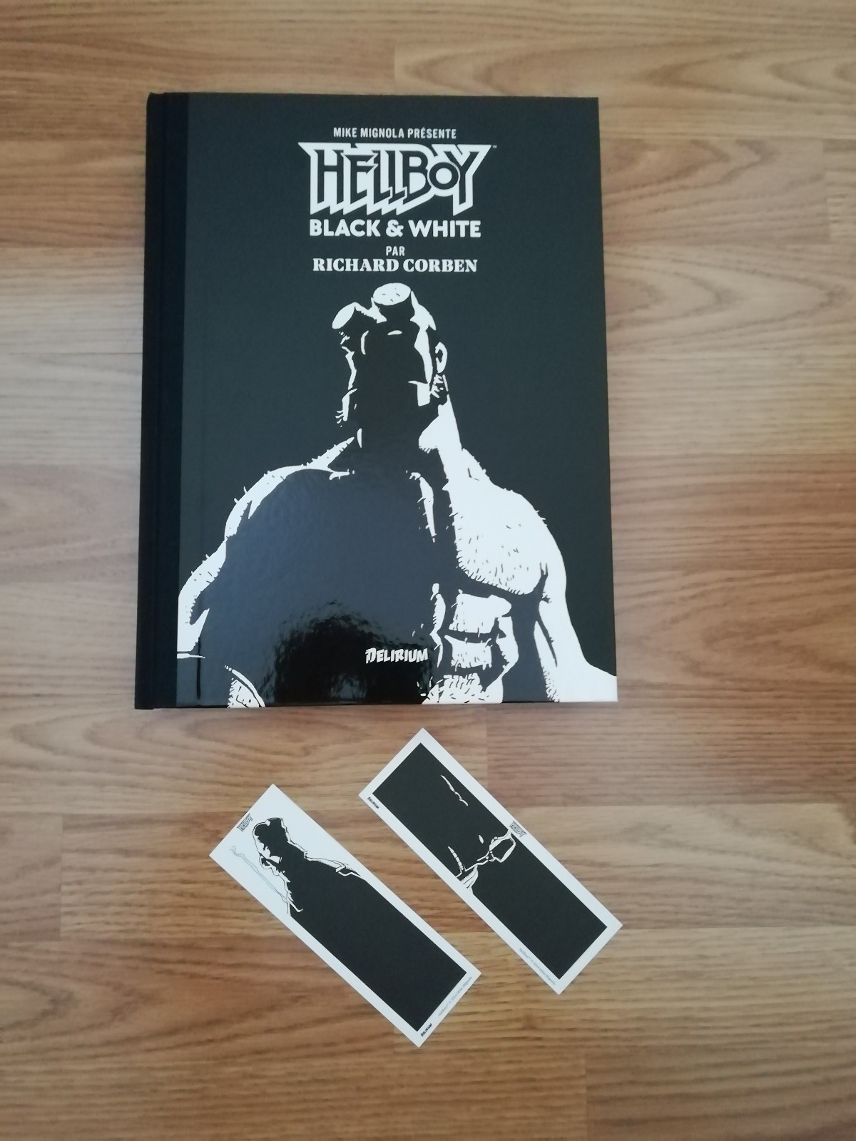 RARE EO DELIRIUM MIKE MIGNOLA + RICHARD CORBEN INTÉGRALE HELLBOY NOIR & BLANC
