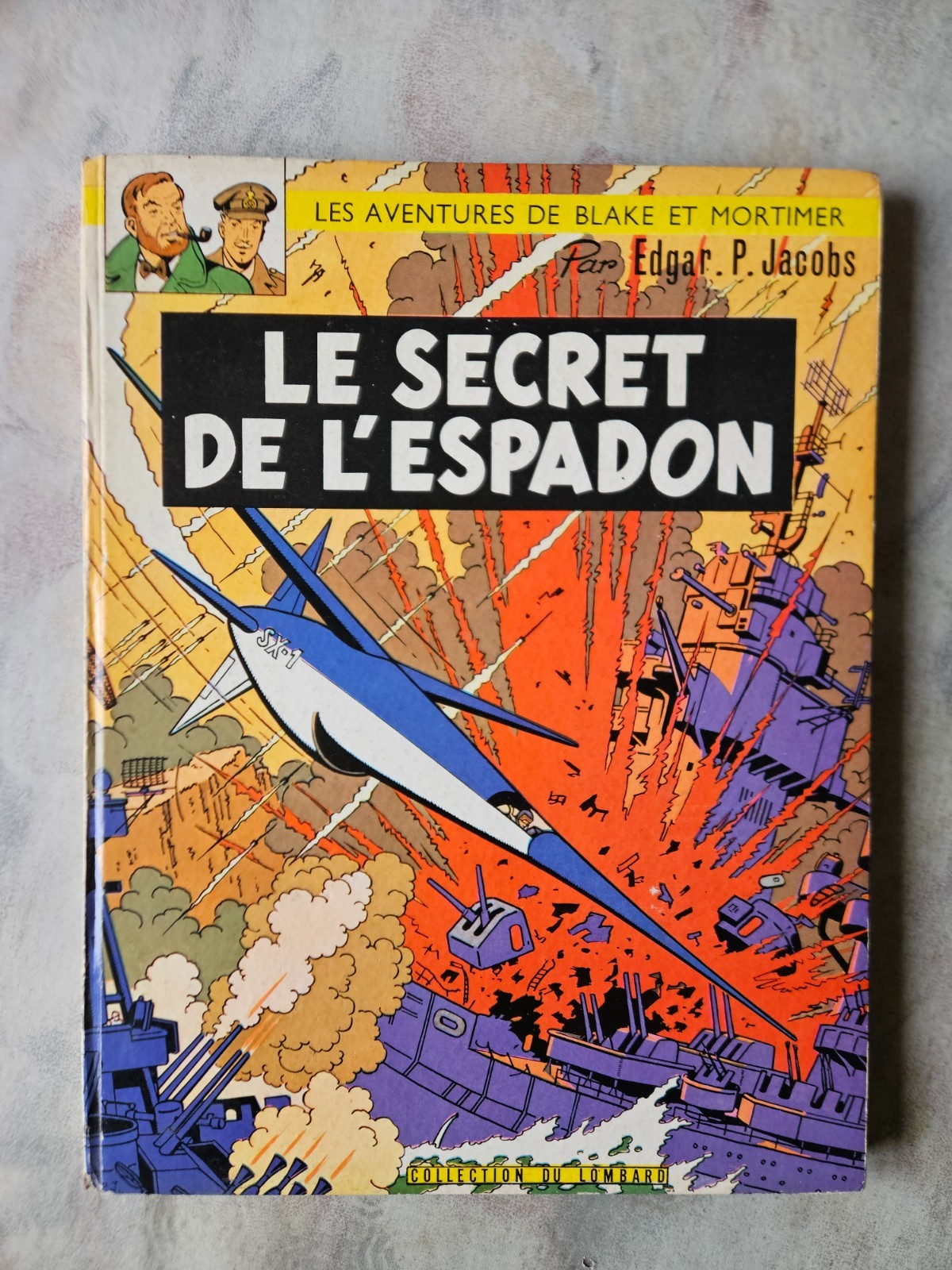 ÉO 1964 BE Série Blake et Mortimer n.° 1 & 2 E-P. Jacobs Le secret de l'espadon