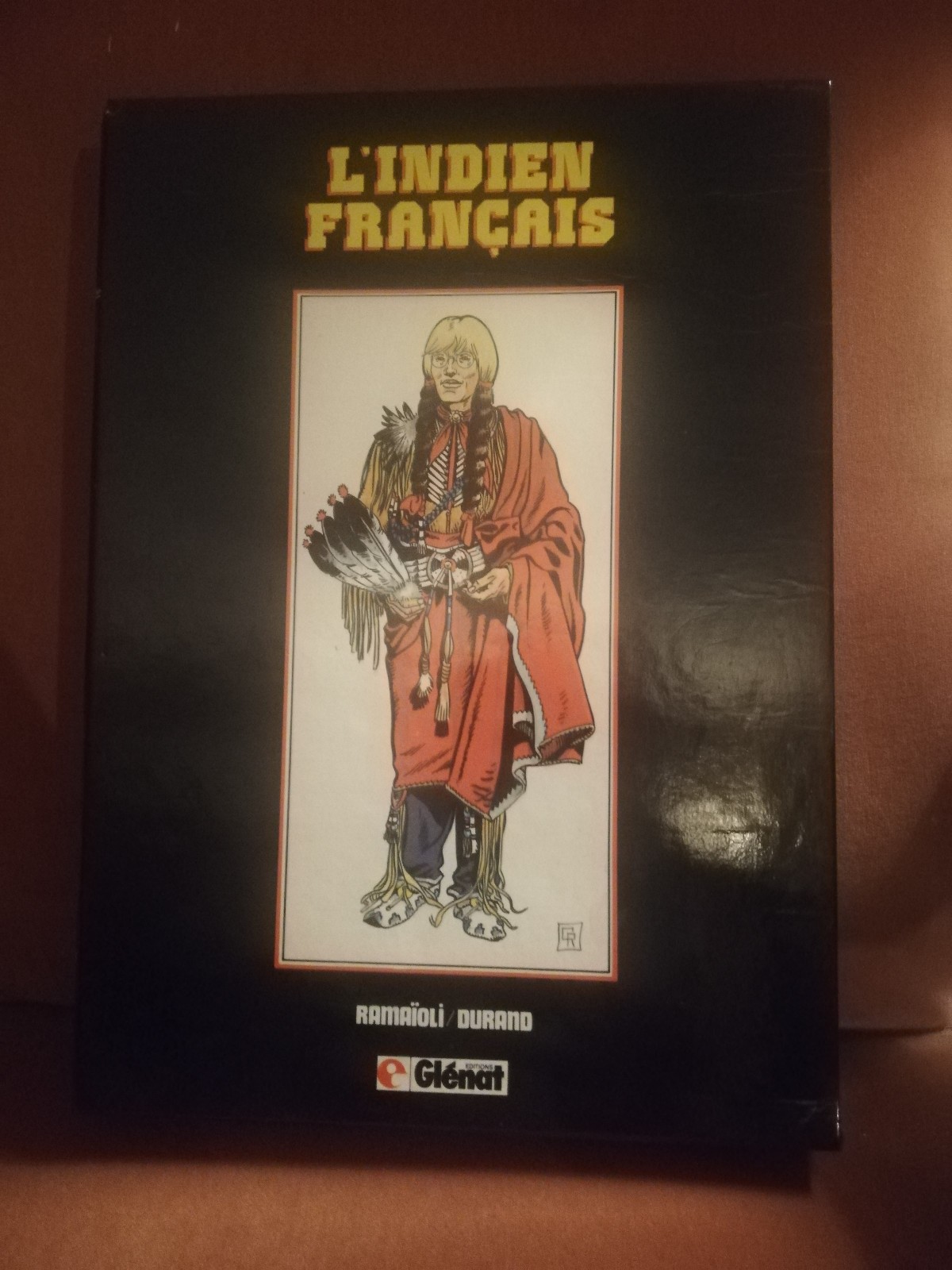 dédicace Ramaïoli # 1 Coffret L'Indien français 5 premiers tomes tous EO
