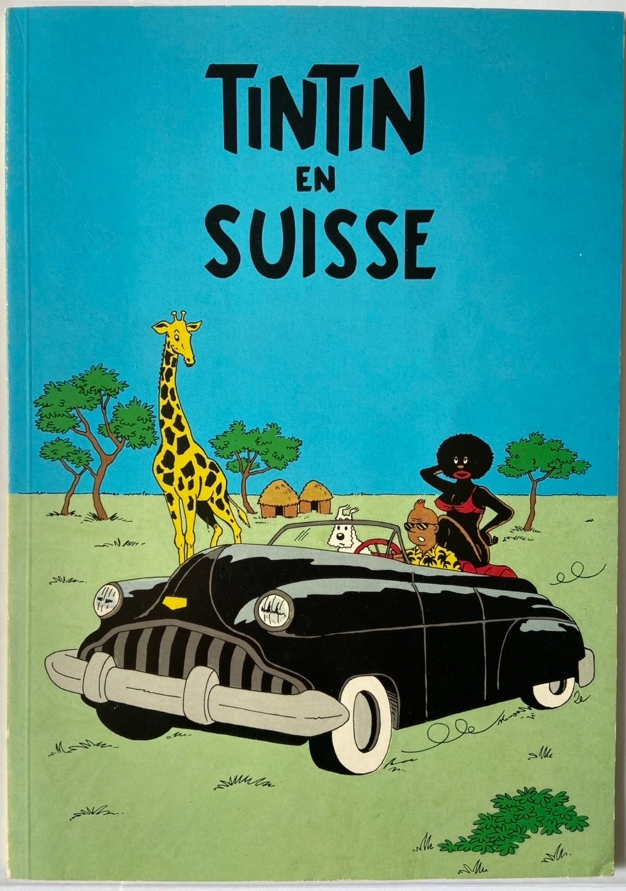 TINTIN EN SUISSE / EO Sombrero brochée couleur 1983 PASTICHE mythique pirate TBE