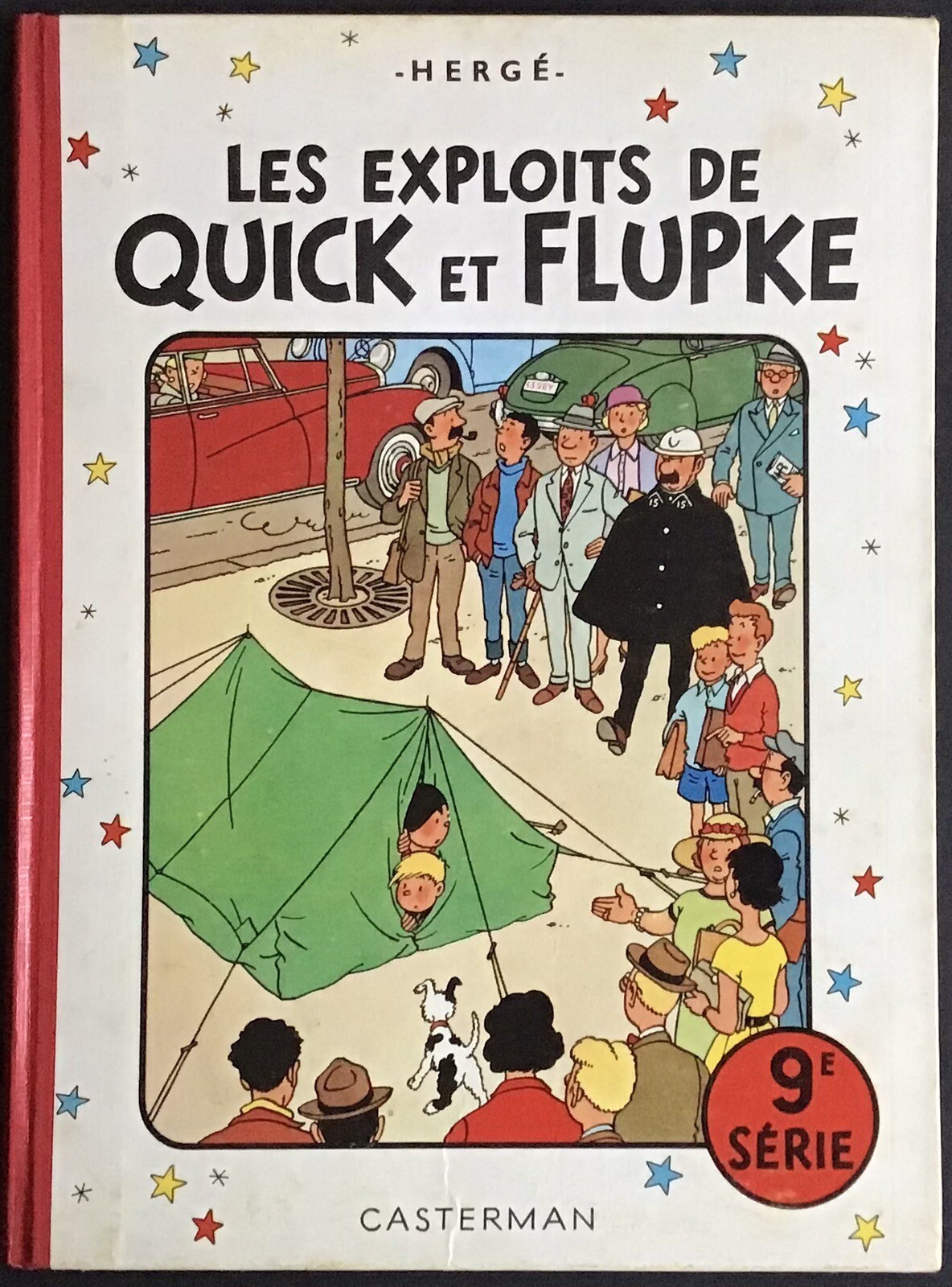 QUICK ET FLUPKE 9ème série couleurs 4ème plat B29 EO 1960 Très bon état