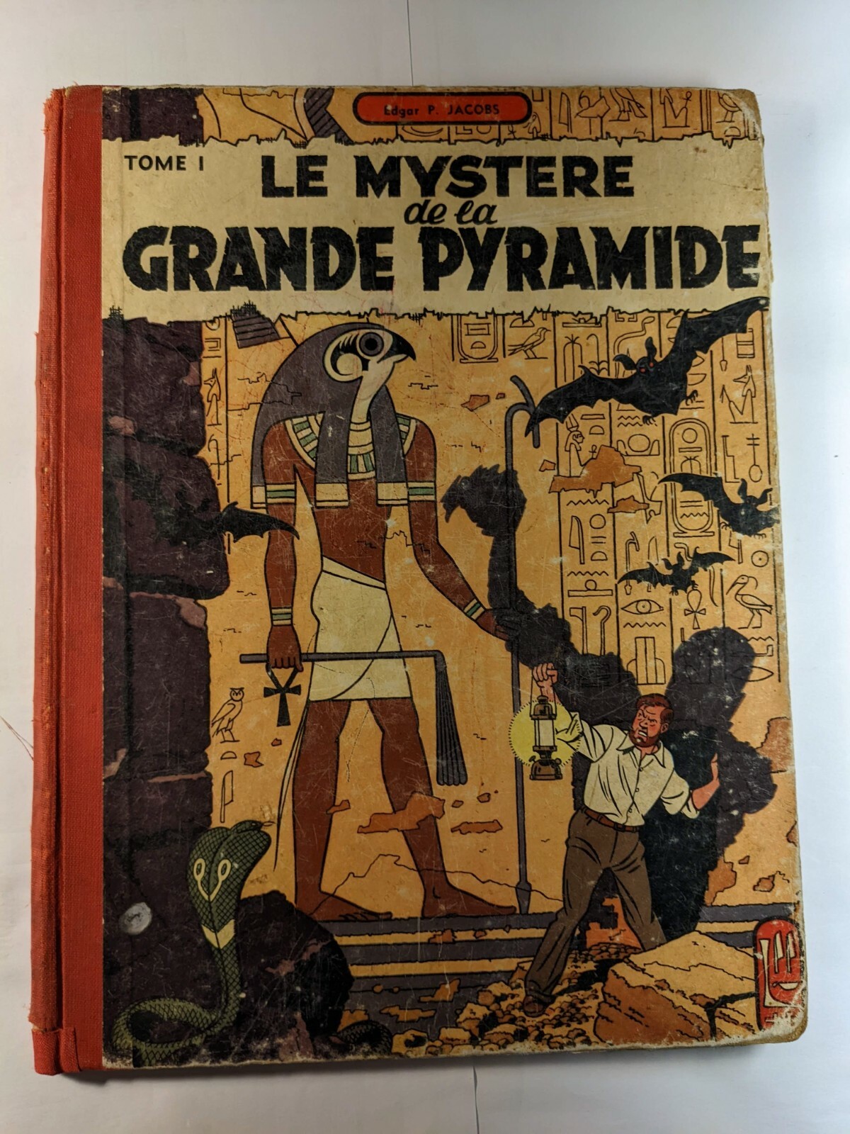 BD	BLAKE ET MORTIMER	LE MYSTERE DE LA GRANDE PYRAMIDE		1954	EO	JACOBS