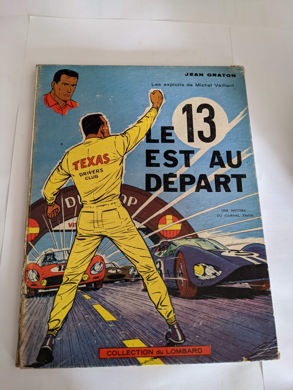 michel vaillant le 13 au départ avec point tintin	EO BE