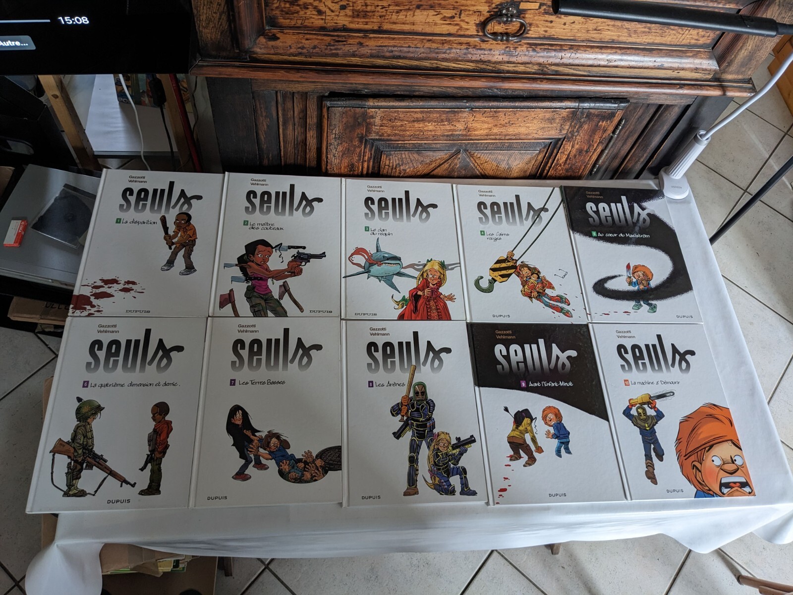 seuls gazzotti tomes 1 à 10 tous en 	EO TBE