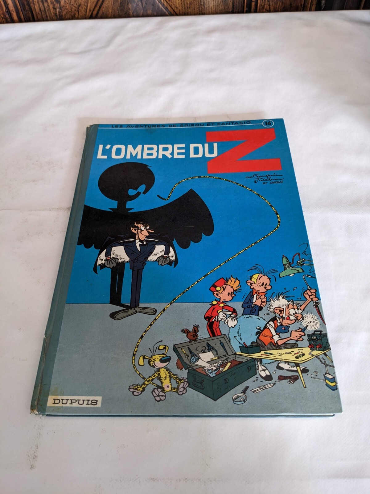 SPIROU ET FANTASIO L'OMBRE DU Z 1962	EO BE 