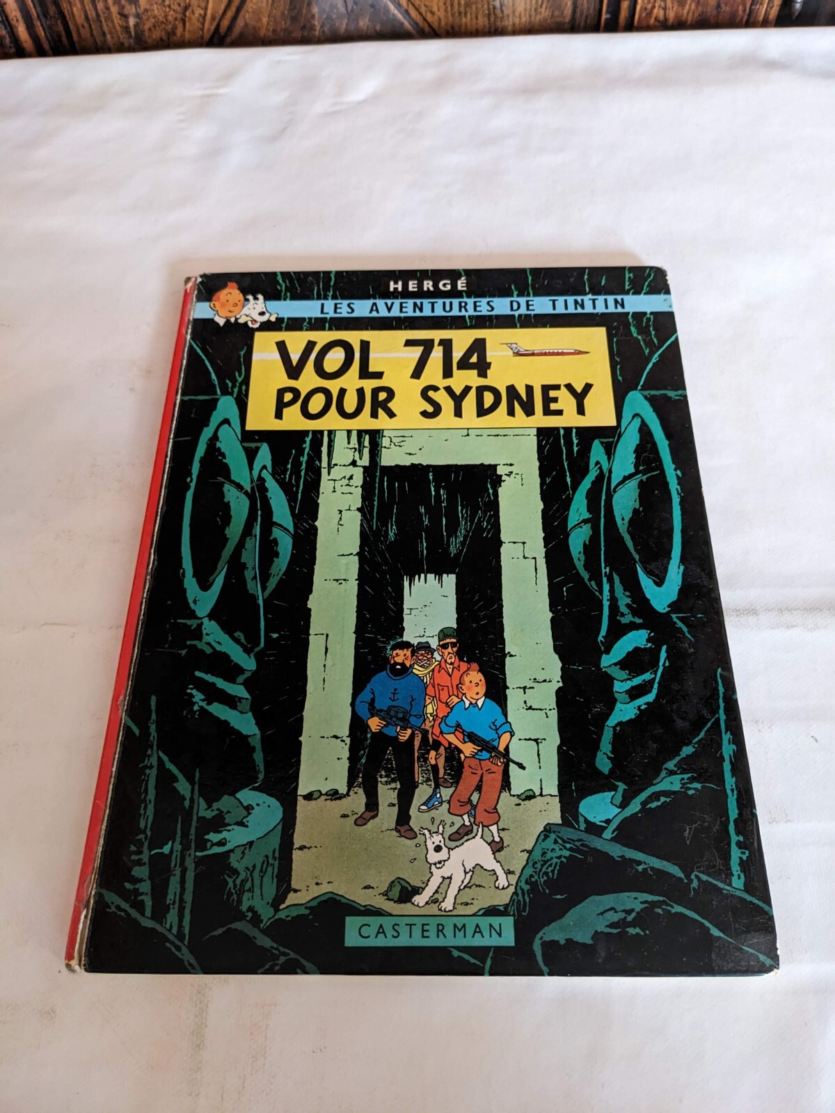 VOL 714 POUR SYDNEY 1ER TIRAGE 1968 AVEC ENFIN P42	EO BE