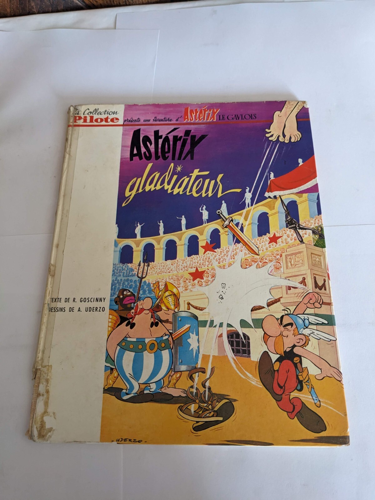 asterix gladiateur pilote 1964	EO