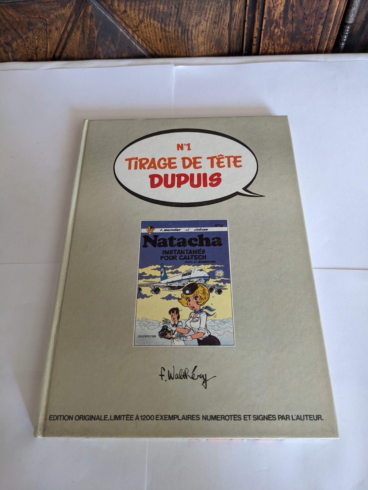 natacha tirage de tête walthery 1	EO TBE
