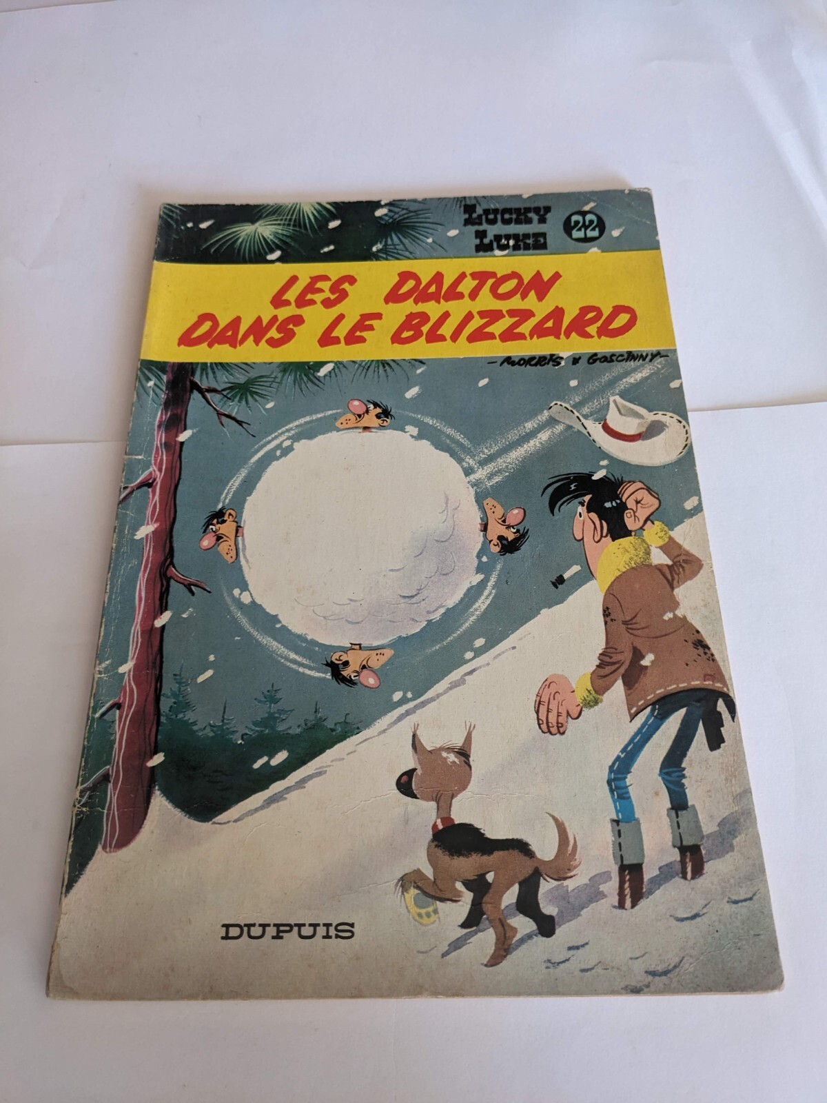 lucky luke les daltons dans le blizzard 1963 RARE	EO TBE