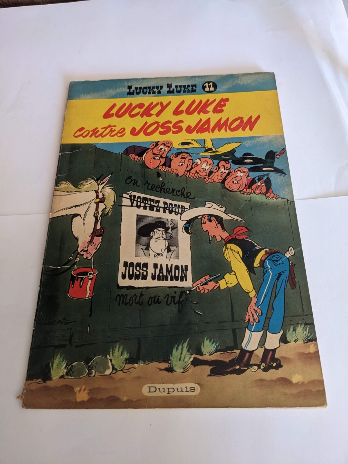 lucky luke contre joss jamon 11belge RARE	EO BE