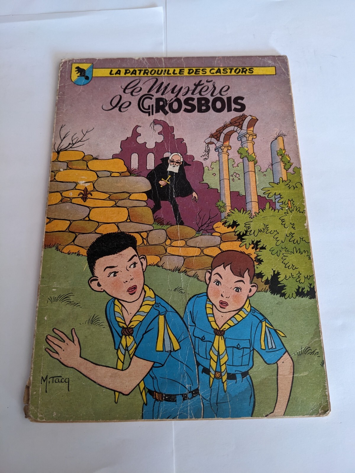 la patrouille des castors le mystère de grosbois 1957	EO 