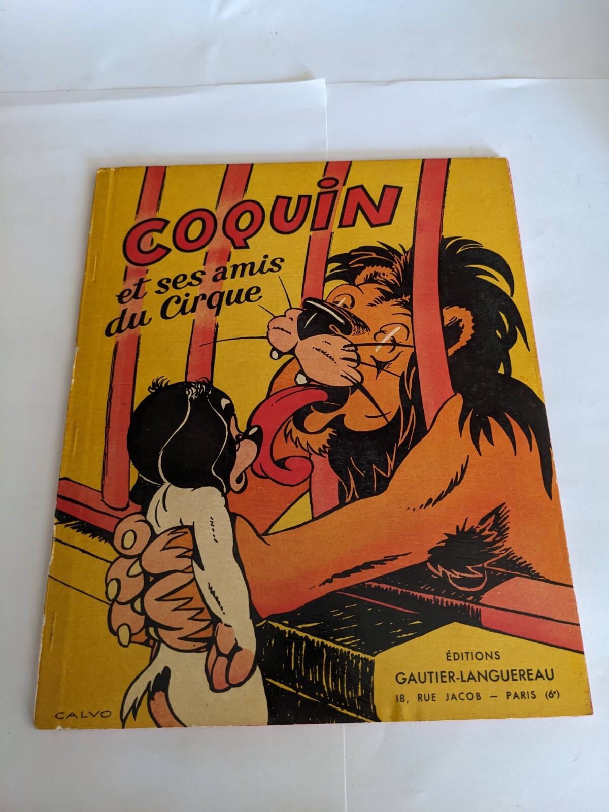 coquin et ses amis du cirque 1954 calvo	EO TBE