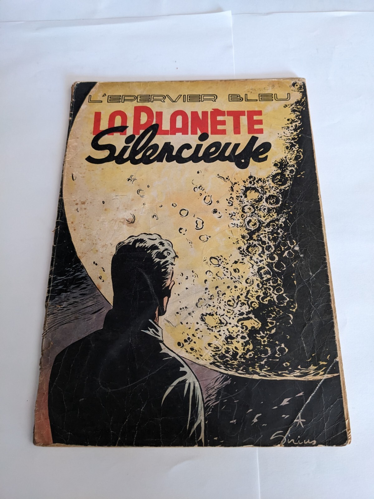 la planète silencieuse l'epervier bleu 1954	EO 