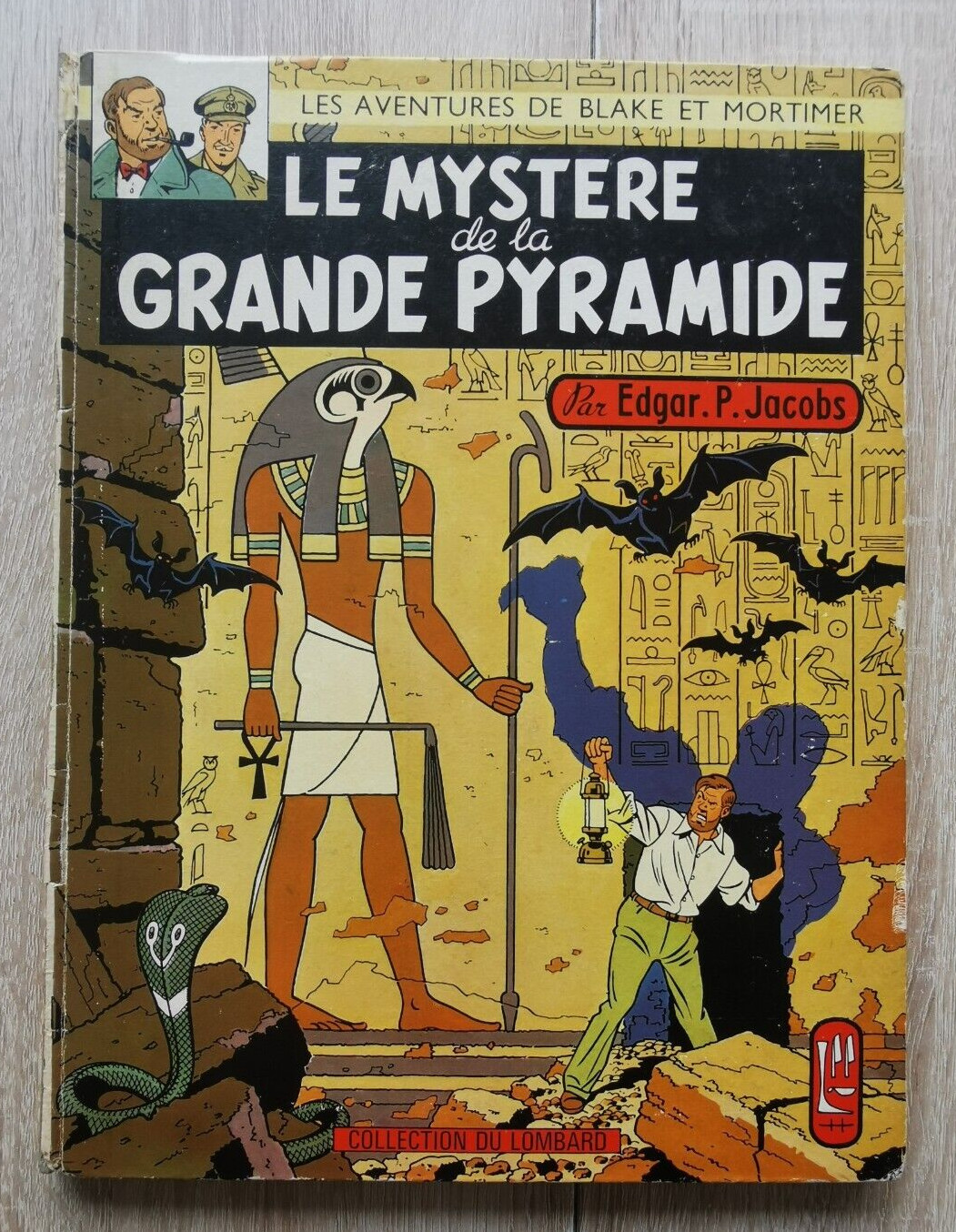 BLAKE ET MORTIMER **INTEGRALE LE MYSTERE DE LA GRANDE PYRAMIDE ** EO  JACOBS