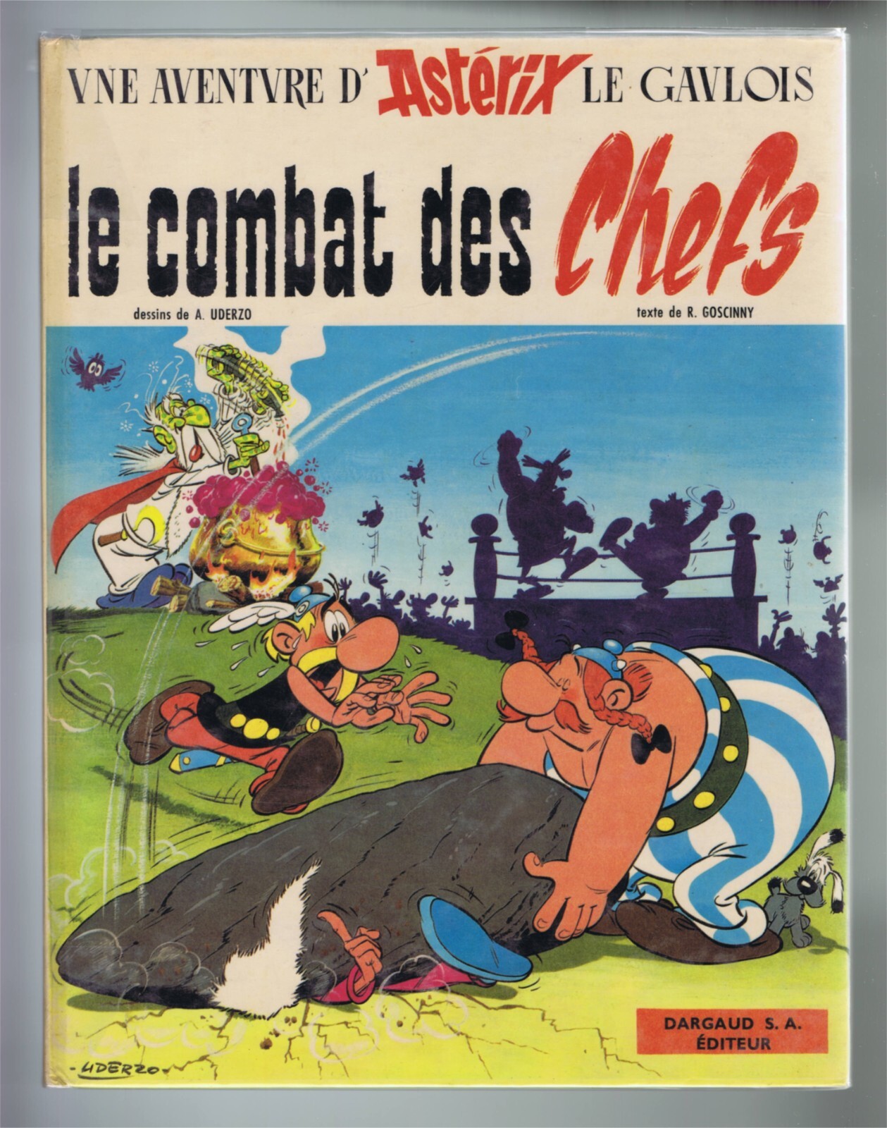 ASTERIX ET OBELIX  Le Combat des Chefs  GOSCINNY / UDERZO  EO  1966 TBE