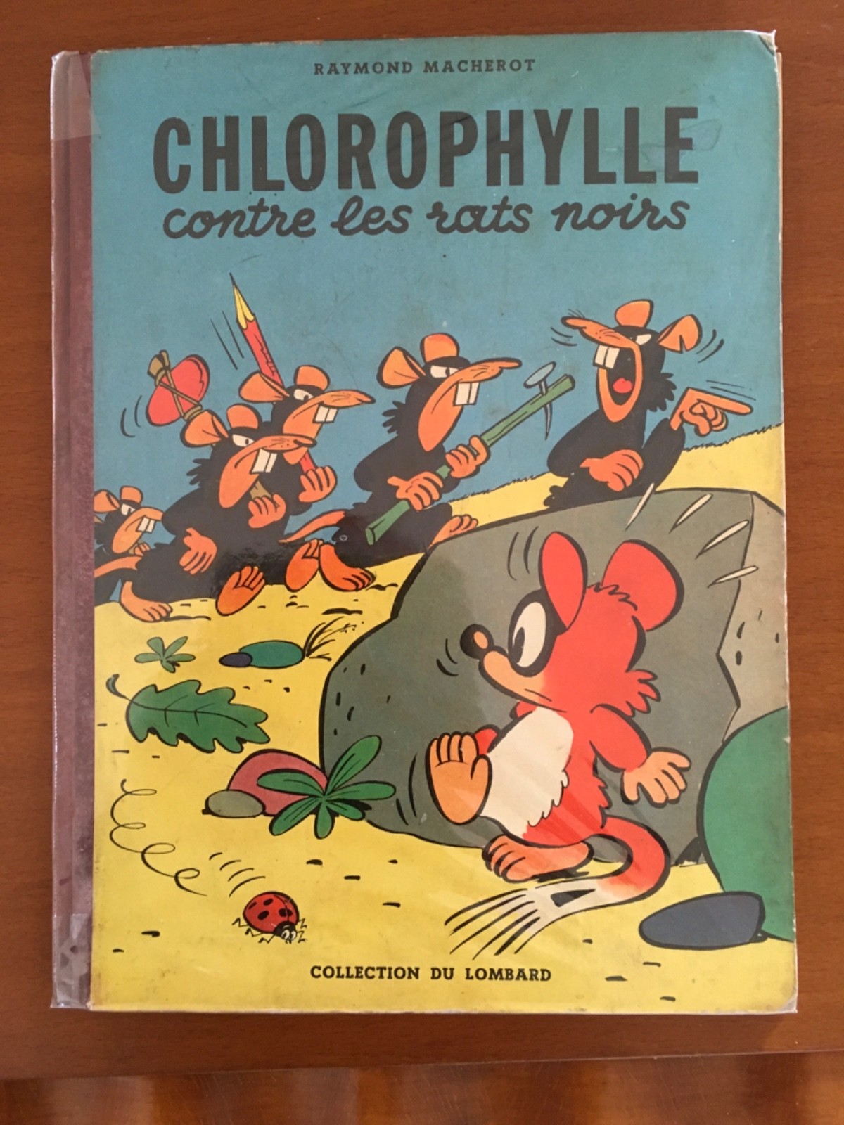 CHLOROPHYLE CONTRE LES RATS NOIRS, LOMBARD EO 1956, BON ÉTAT