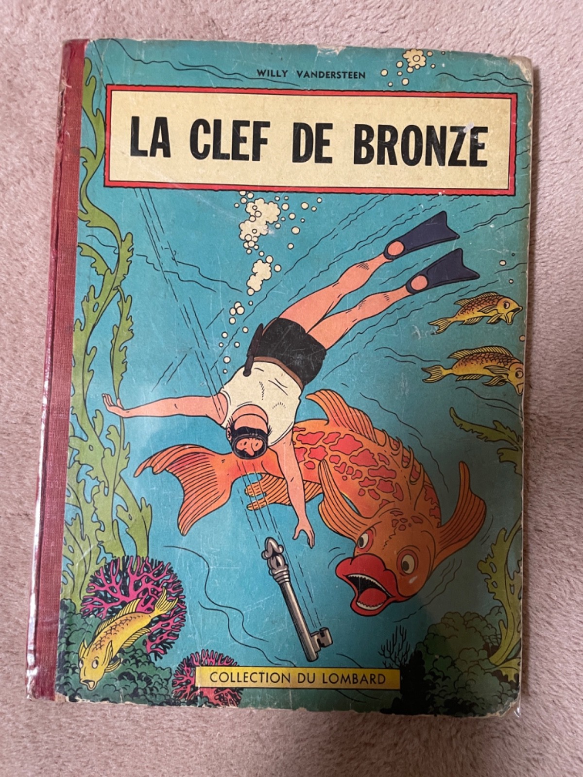 BOB ET BOBETTE, LA CLEF DE BRONZE,  VANDERSTEEN, LOMBARD EO 1957