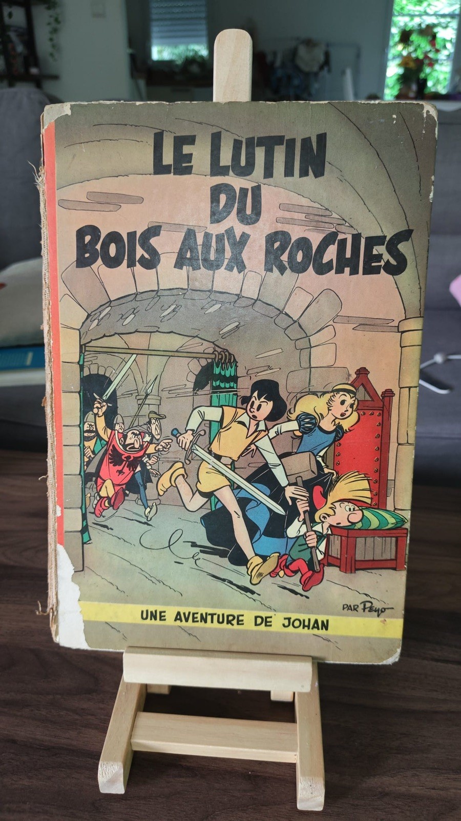 JOHAN ET PIRLOUIT - T3 Le lutin du bois aux roches - EO française 1956