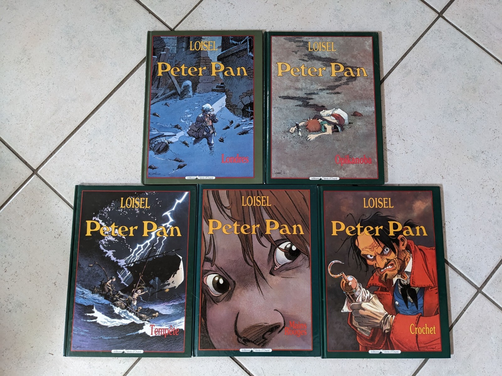 Peter pan lot 1 à 5 tous en EO TBE loisel
