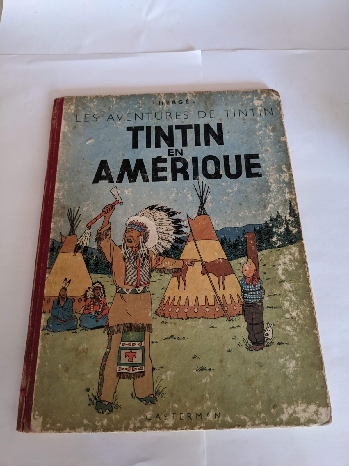 tintin en amerique B1 1945 hergé	EO BE