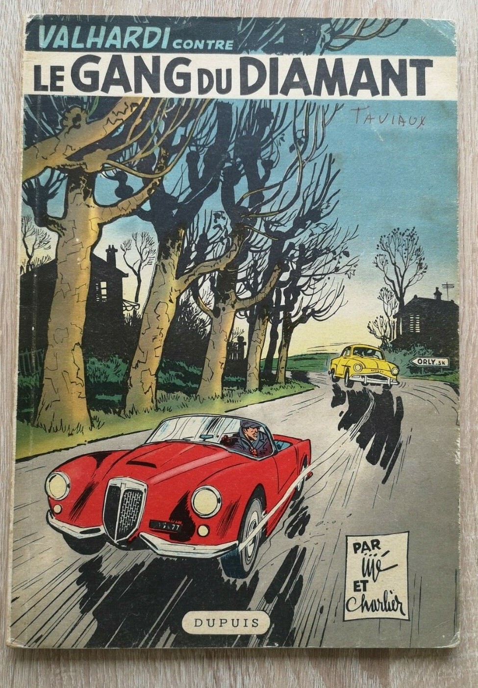 VALHARDI ** TOME 7 LE GANG DU DIAMANT  ** EO 1958 FRANCAISE   JIJE/CHARLIER