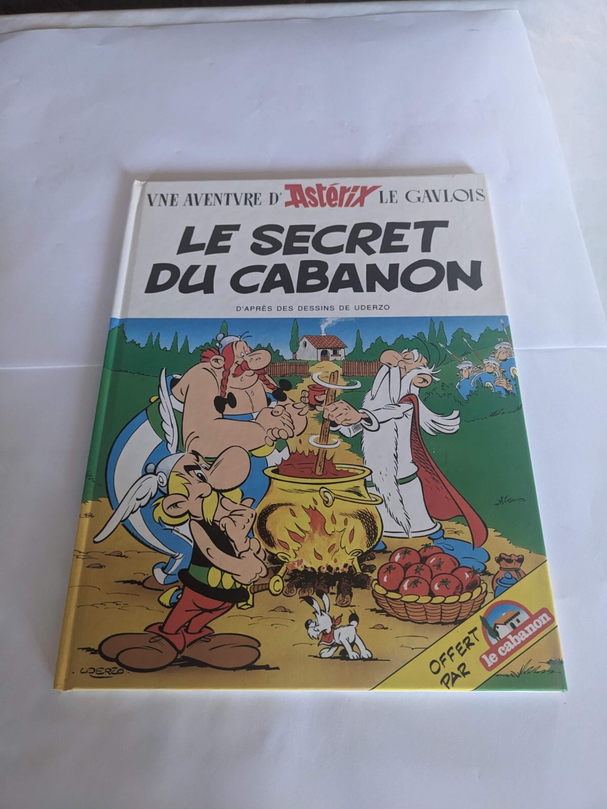 asterix et le secret du cabanon quelques rousseurs EO BE	EO BE