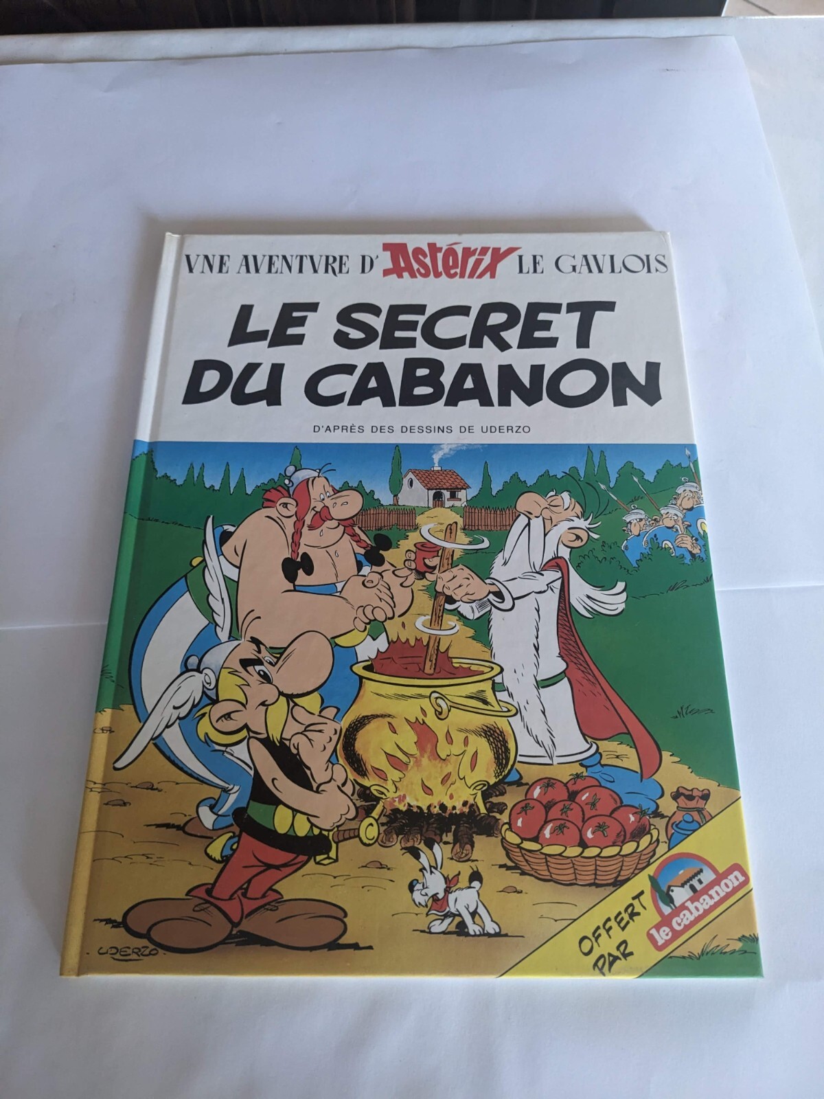 asterix et le secret du cabanon quelques rousseurs EO BE	EO BE