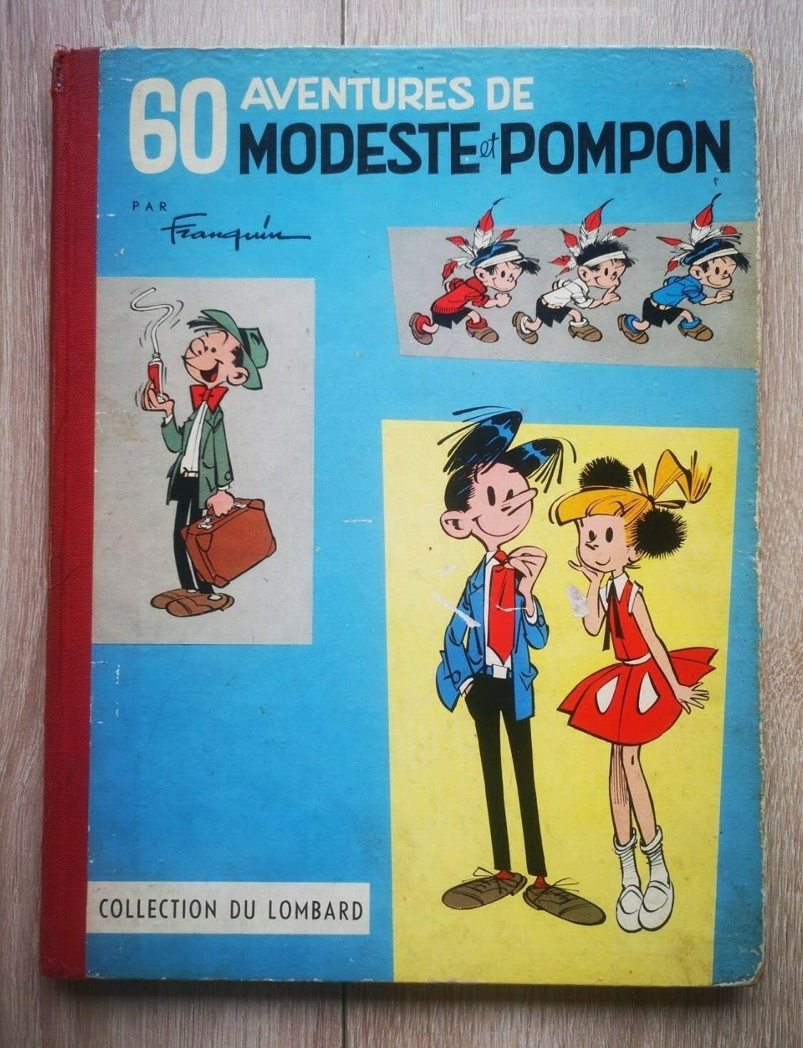 MODESTE ET POMPON **T1 60 AVENTURES DE MODESTE ET **EO FRANCAISE 1958 FRANQUIN
