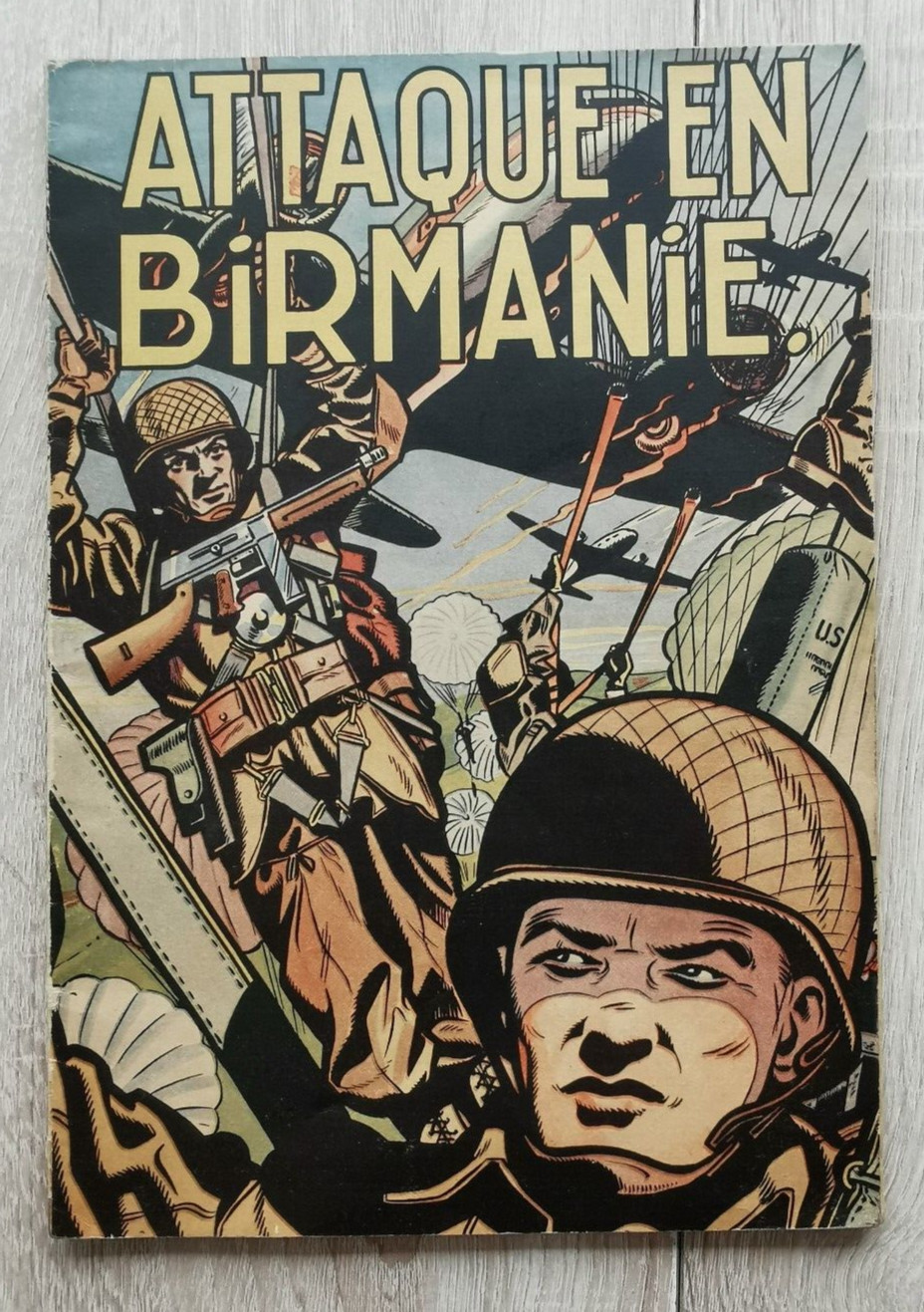 BUCK DANNY ** TOME 6 ATTAQUE EN BIRMANIE ** EO 1952 HUBINON/CHARLIER