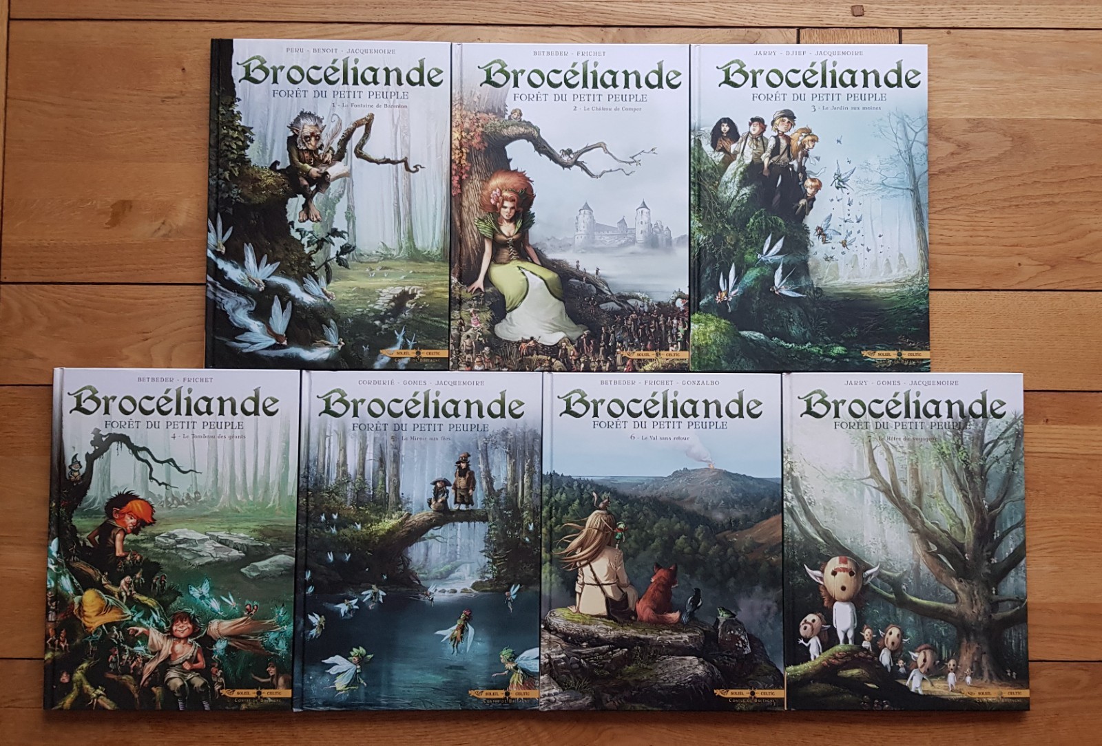 Intégrale 100% EO - Brocéliande - Benoît, Peru, Jarry - 7 albums - Neuf
