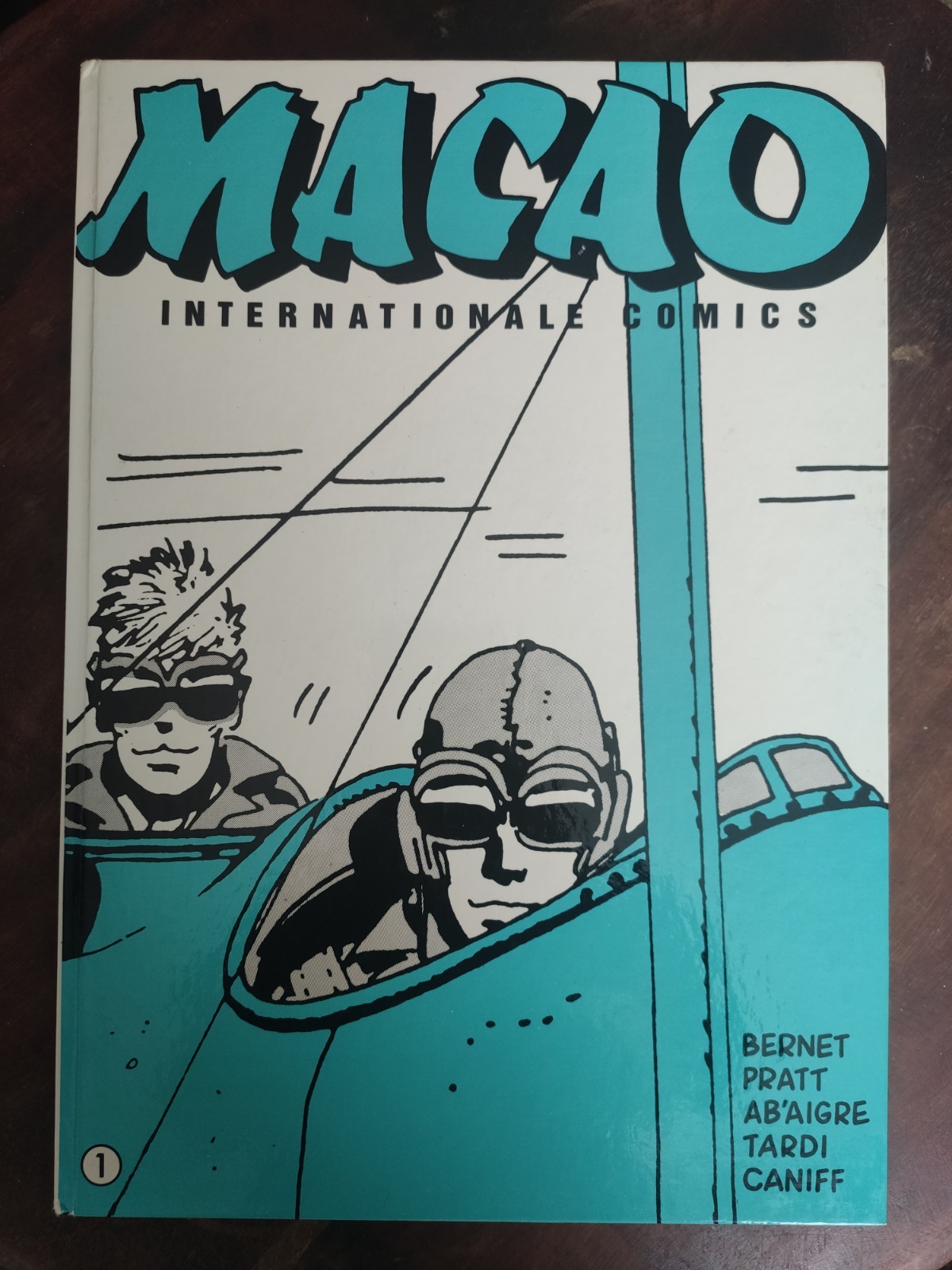 MACAO N°1 ✳️ RARE TL/N° HC 66 ex (Hugo Pratt, Caniff, Tardi... ) ✳️ EO 1985