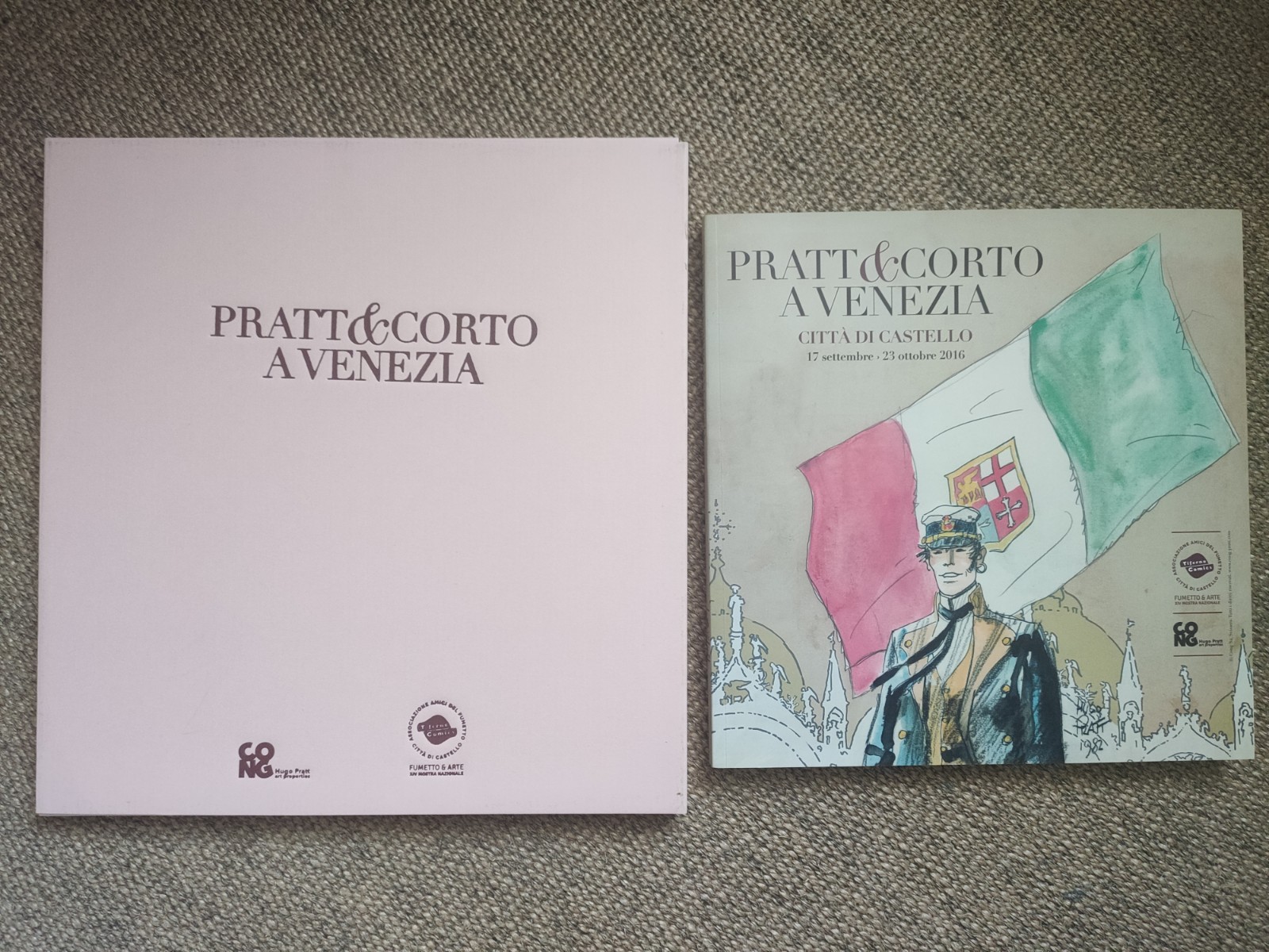 PRATT & CORTO A VENEZIA🔹Portfolio & livre🔹 TL/N° 44/300 ex.🔹EO 2016