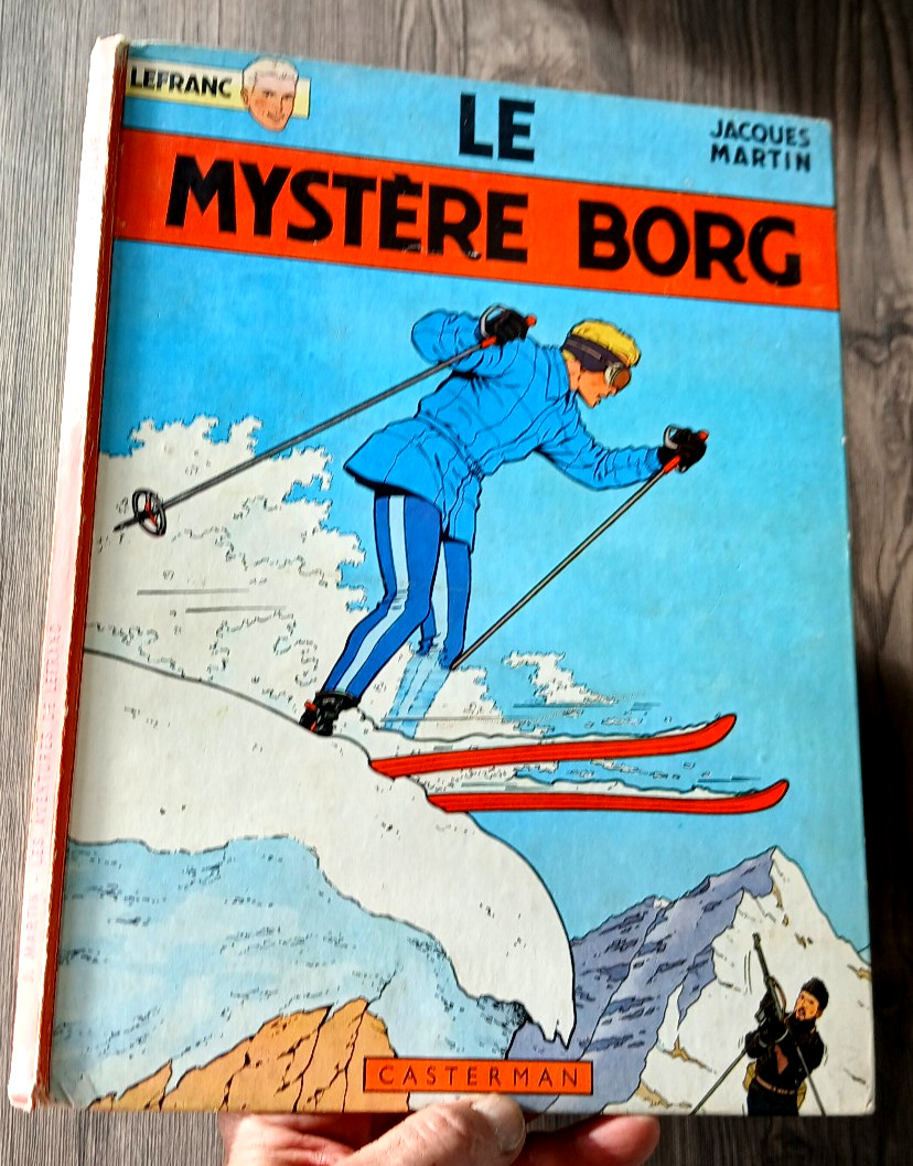 LE MYSTERE BORG LEFRANC JACQUES MARTIN édition originale EO CASTERMAN 1965